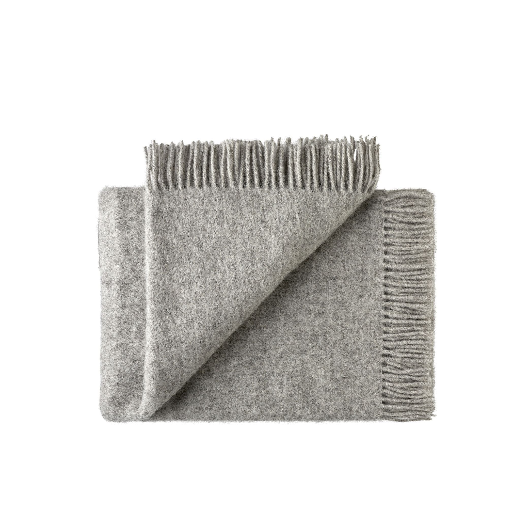 Silkeborg Uldspinderi Season Throw 130x200 Cm, Medium Grey