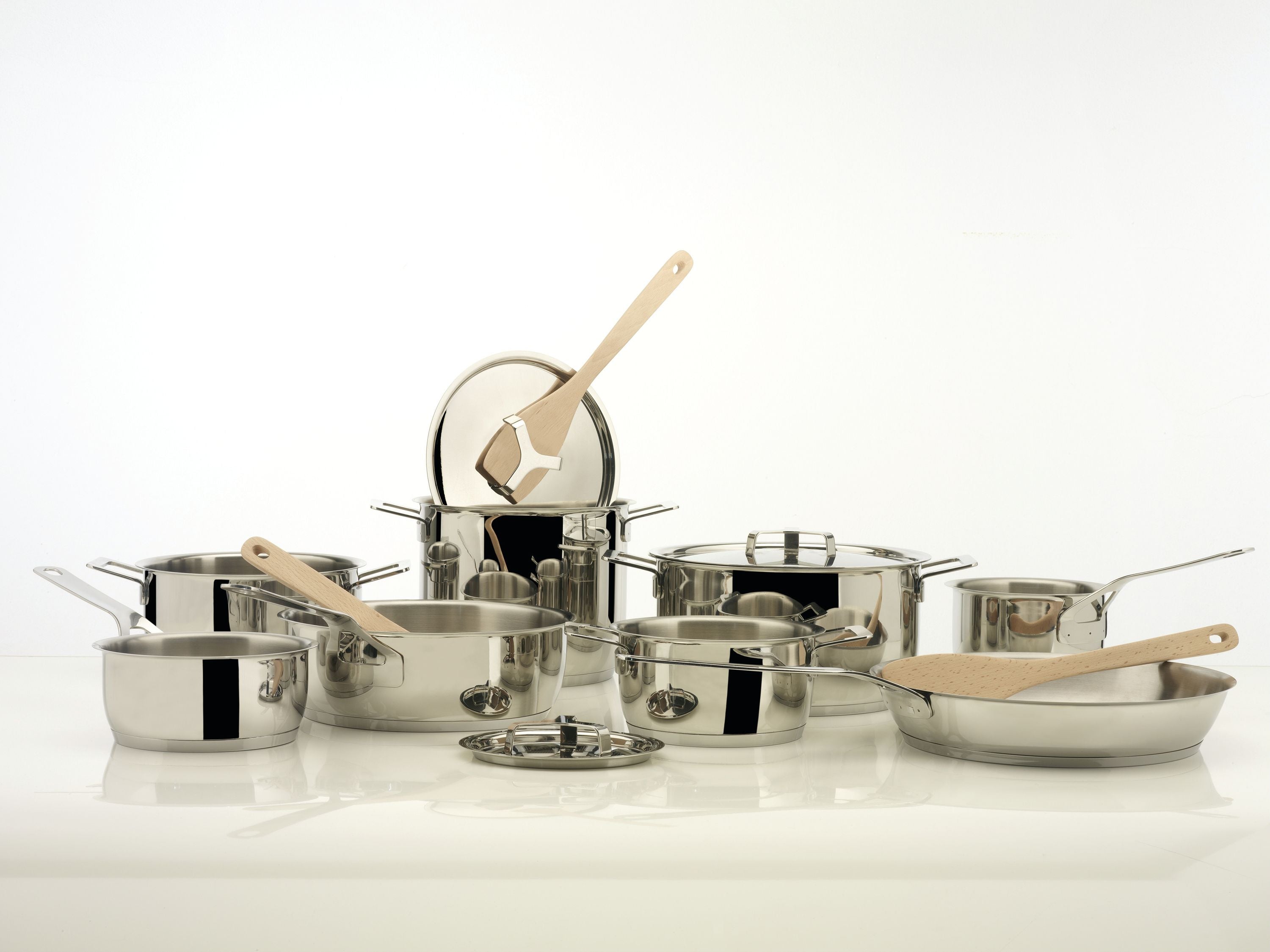 Alessi 9 Piece Pots & Pans Set