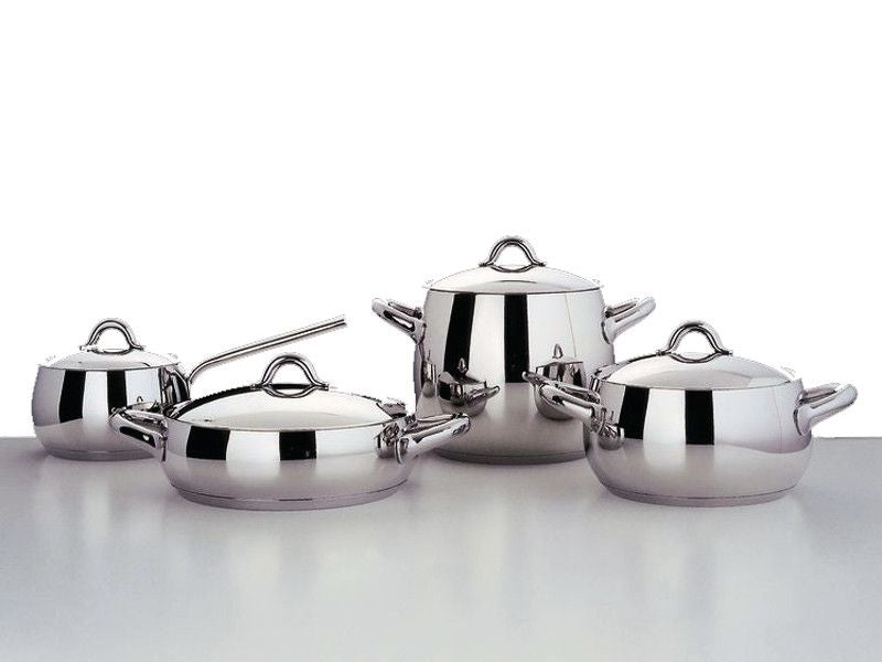 Alessi Mami 7 Piece Pan Set