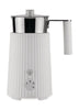 Alessi Plissé Multi Function Induction Milk Frother 350 Ml, White