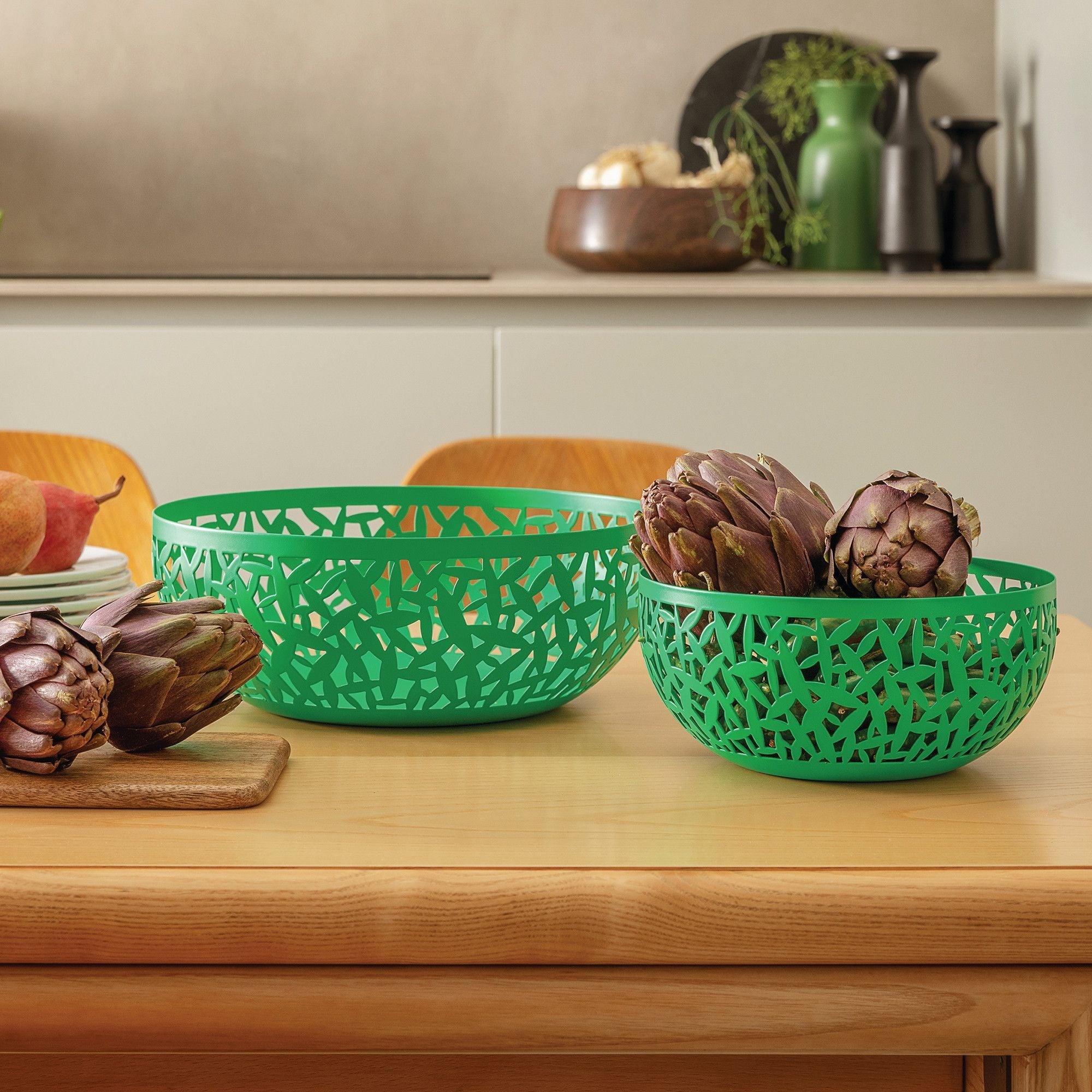 Alessi Cactus! Fruit Bowl ø29, Green