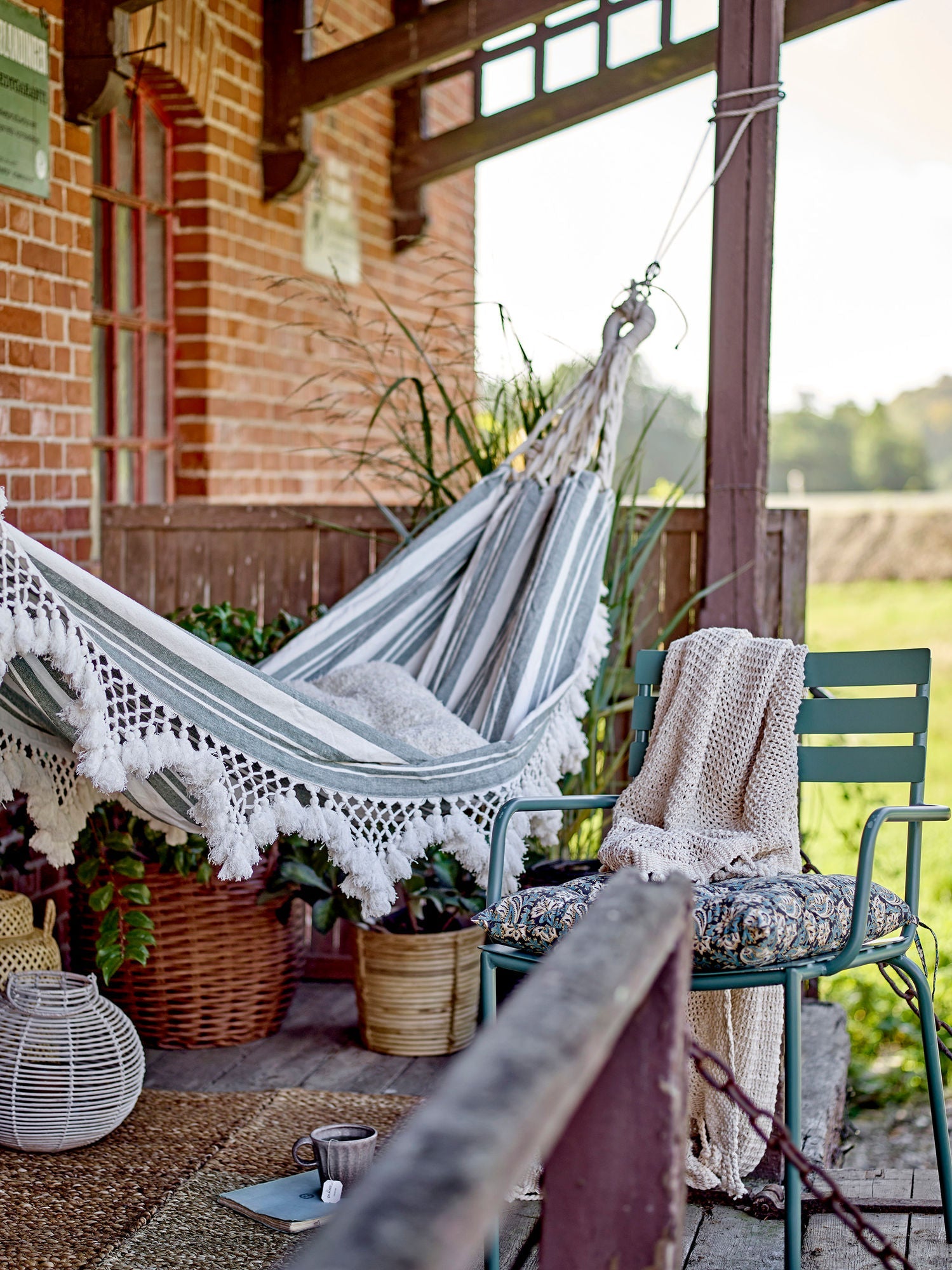 Bloomingville Linoa Basket, Nature, Rattan