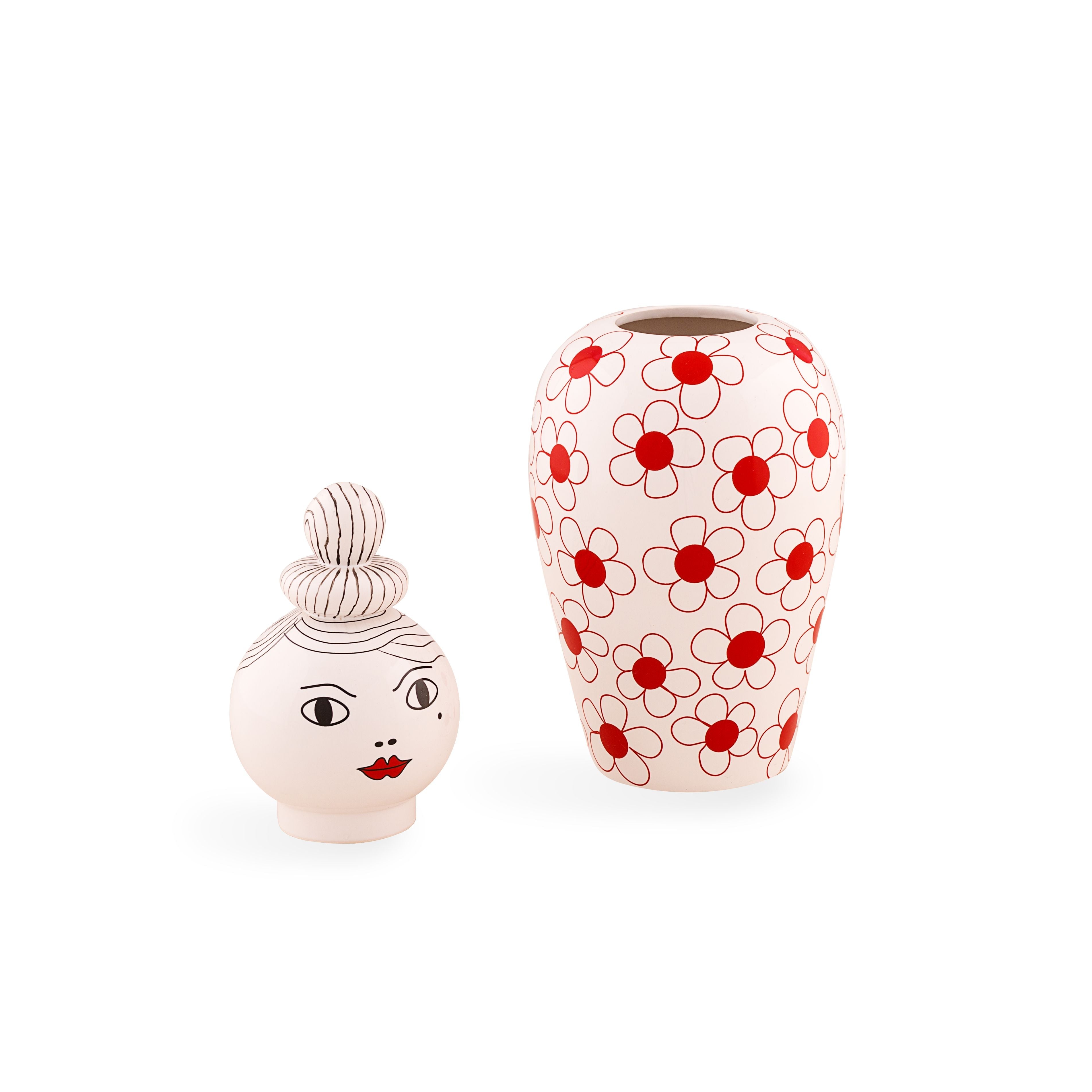 Seletti Ca Nopie Vase With Cover, Pepa