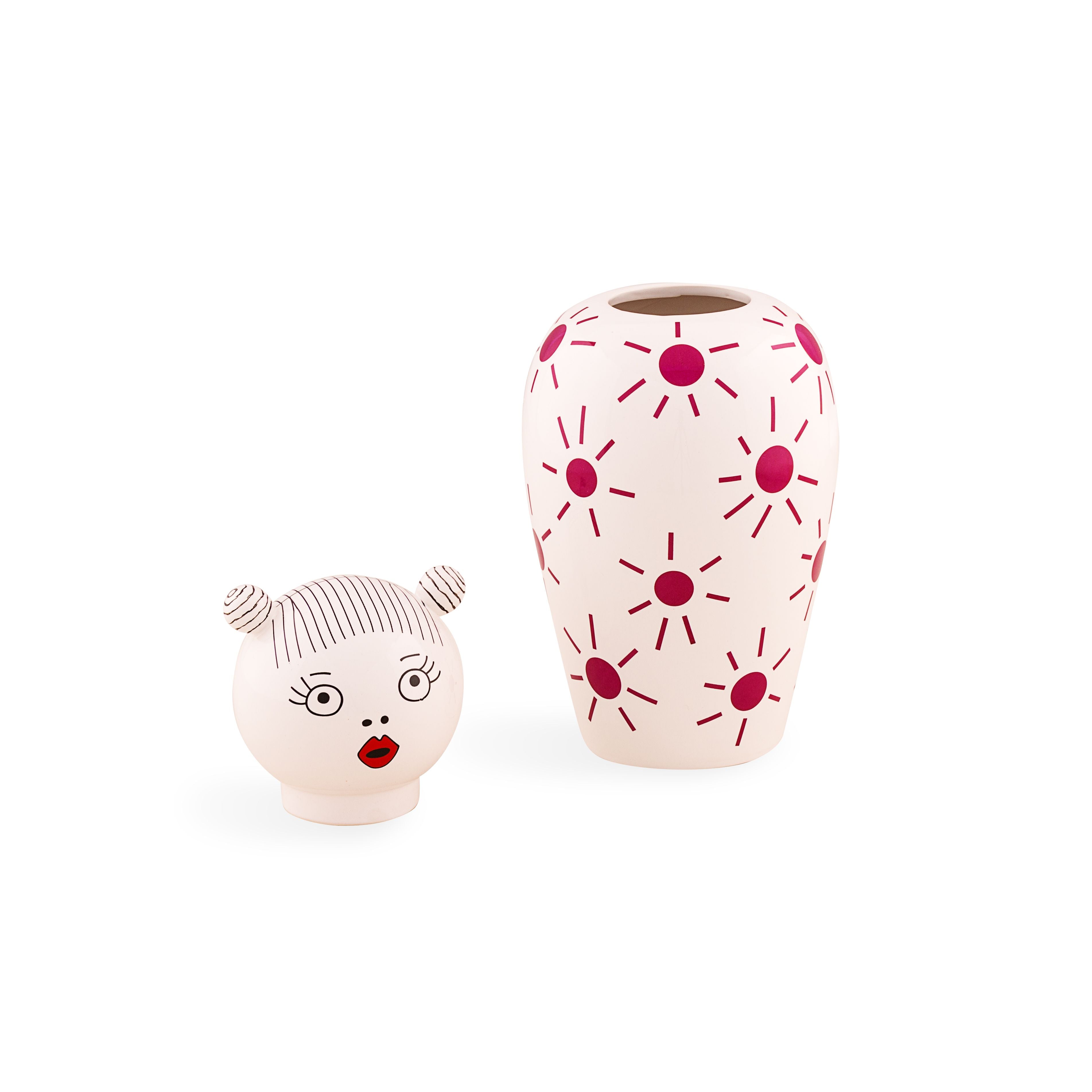 Seletti Ca Nopie Vase With Cover, Lula