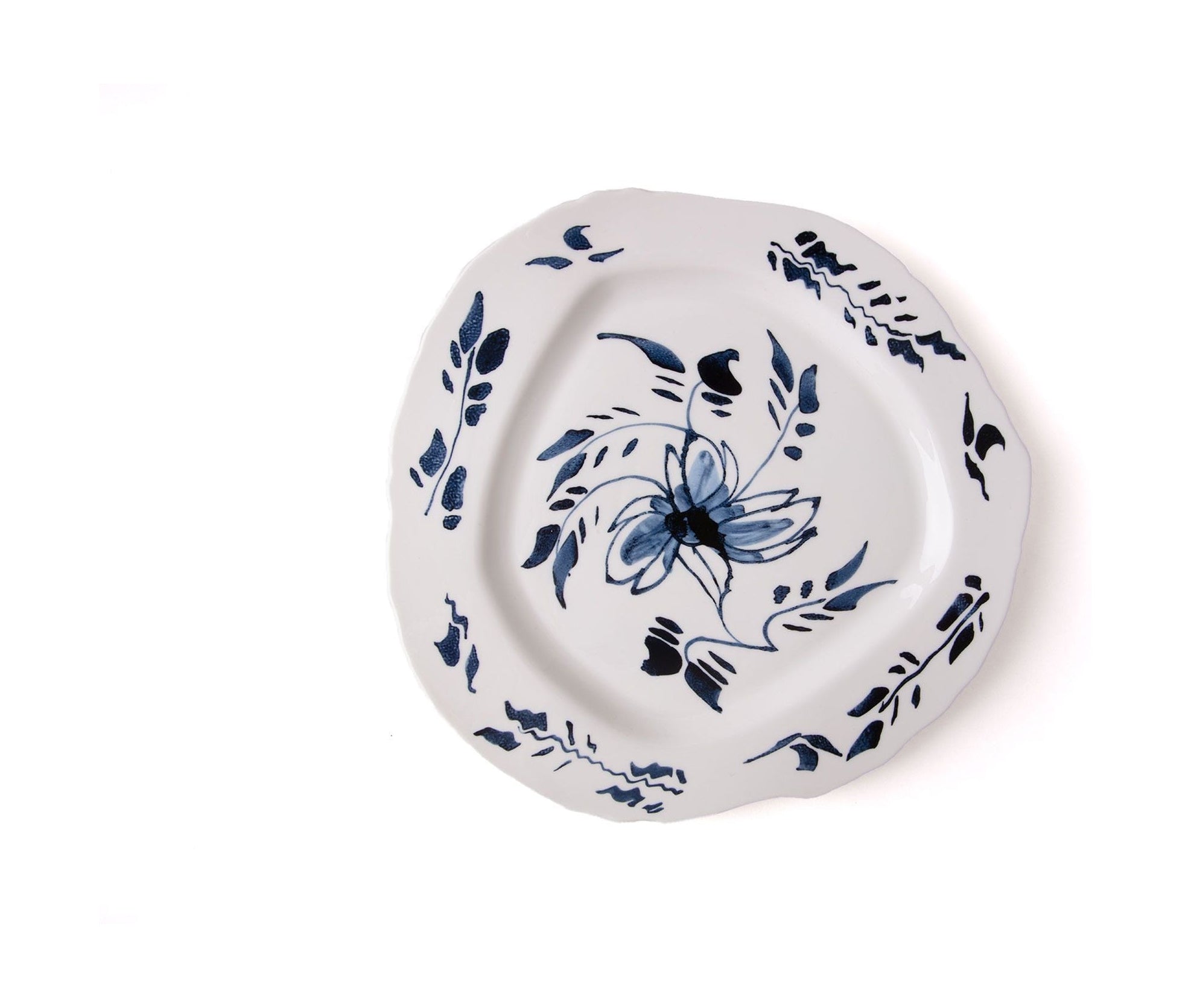 Seletti Classics On Acid Dinner Plate, English Delft