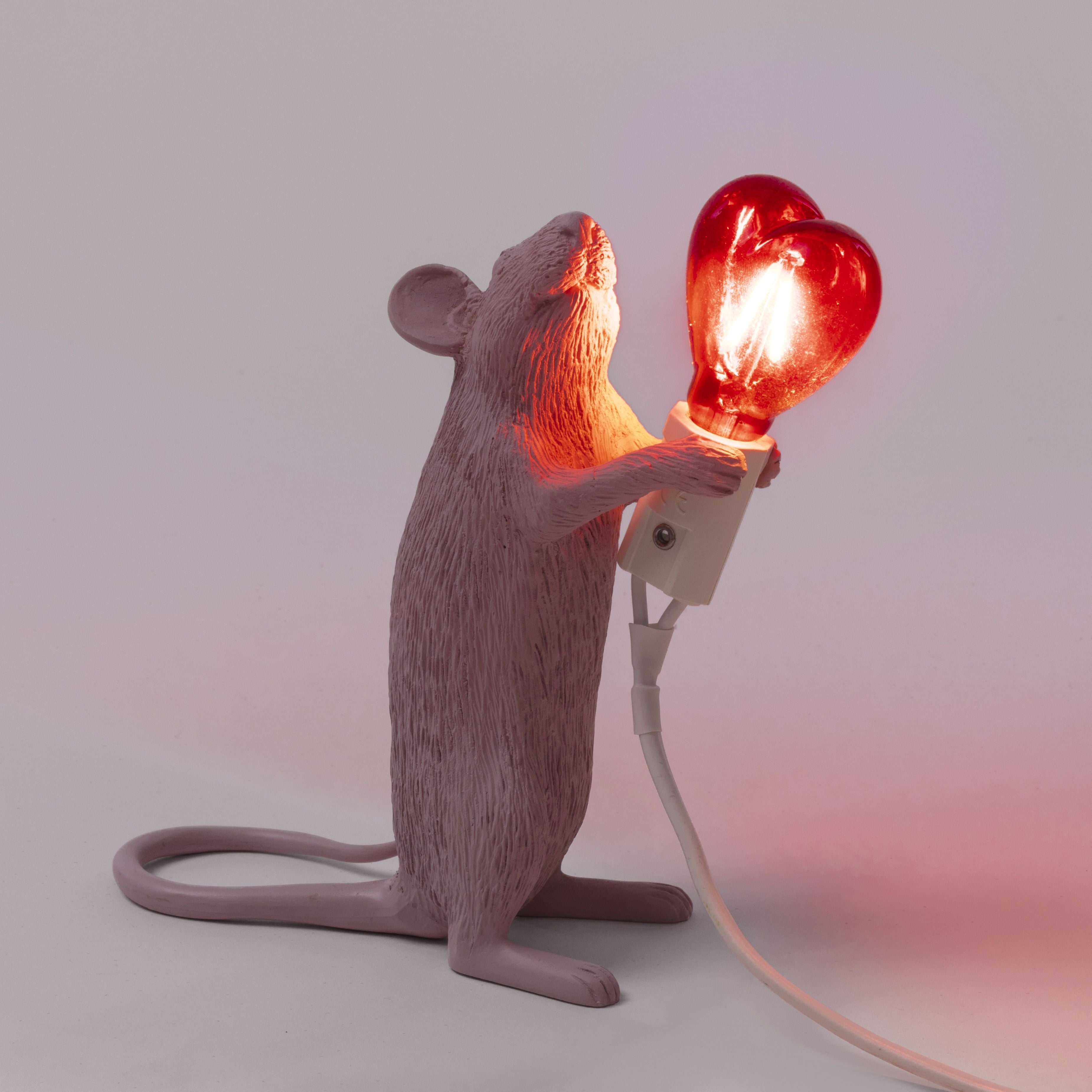 Seletti Mouse Lamp Step, Love