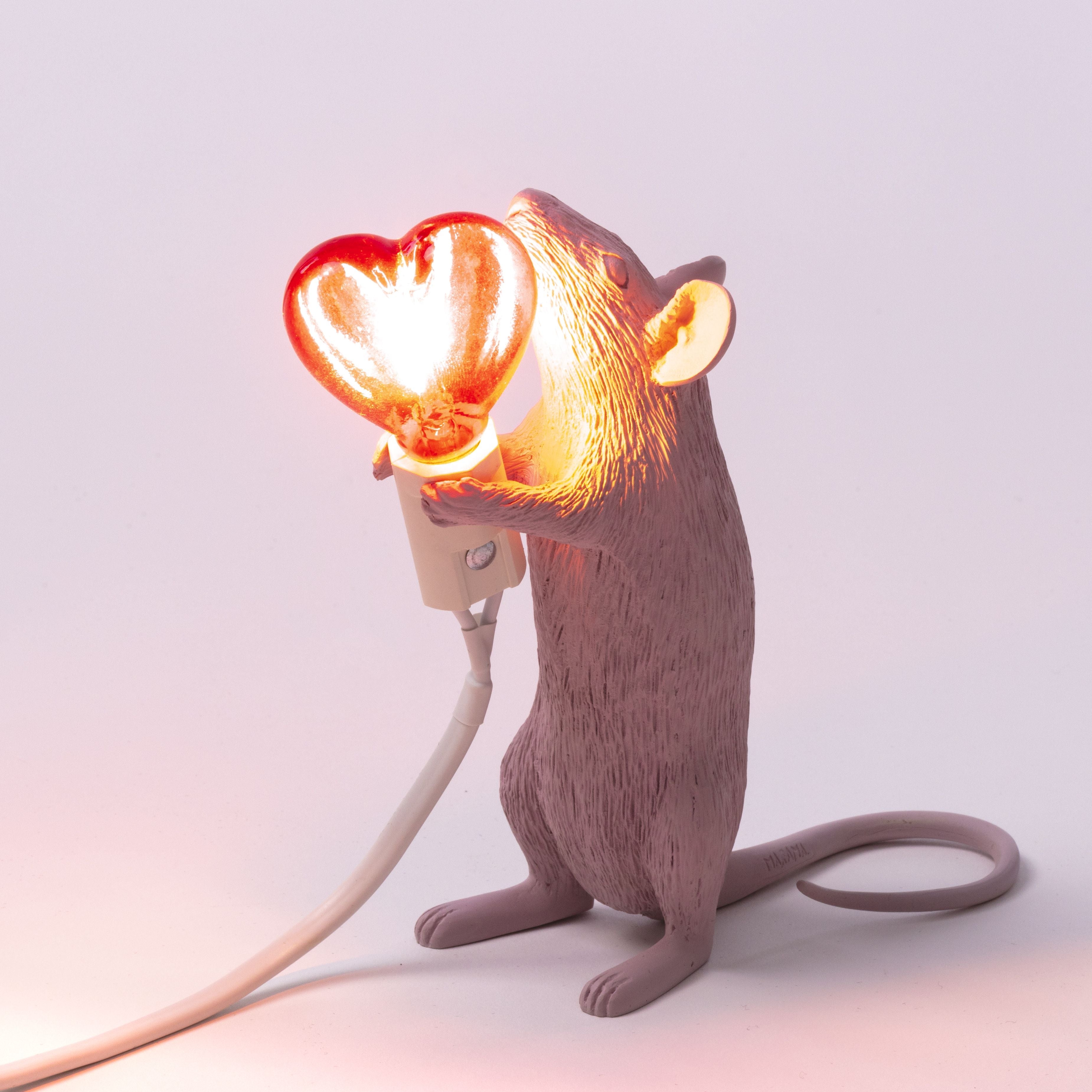 Seletti Mouse Lamp Step, Love