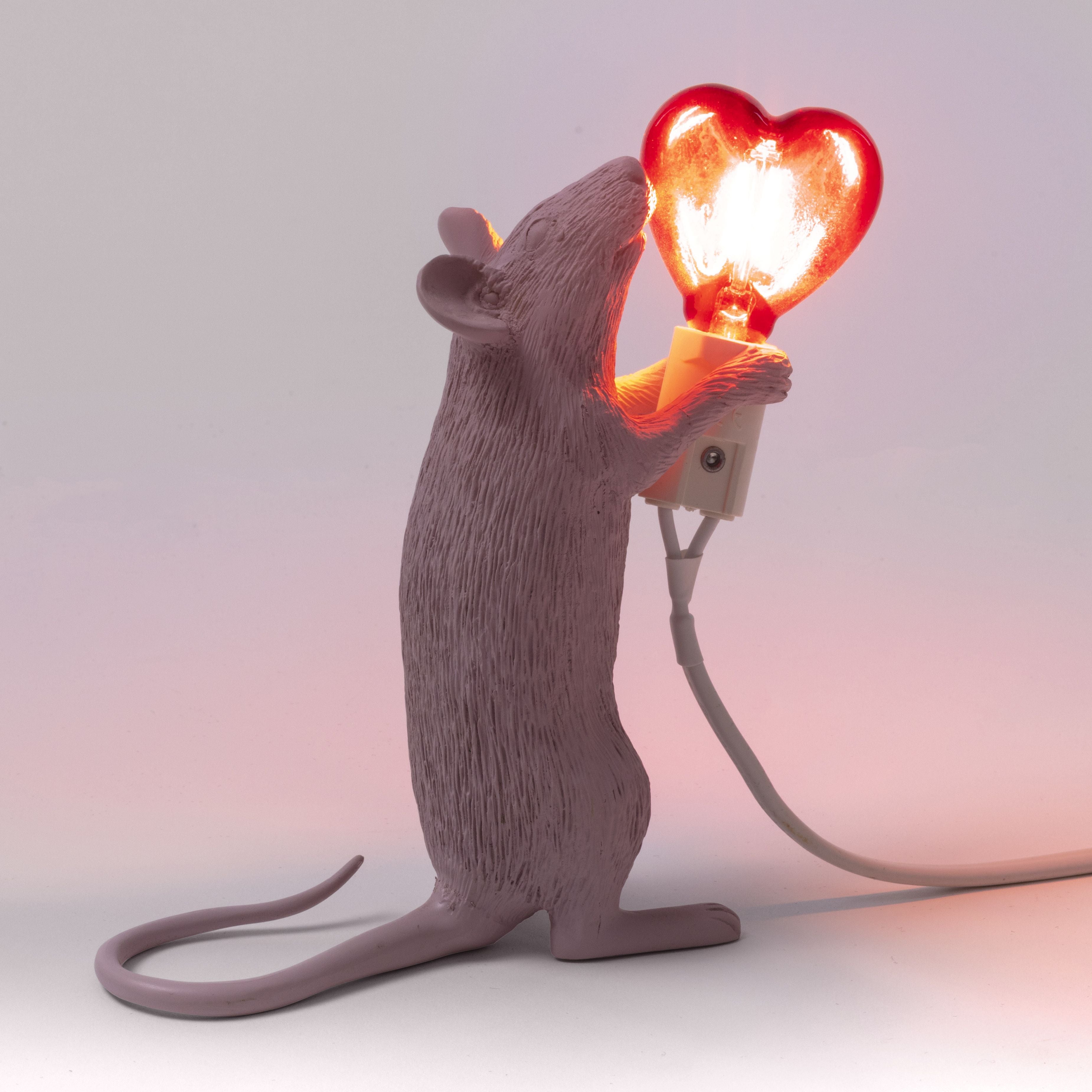 Seletti Mouse Lamp Step, Love