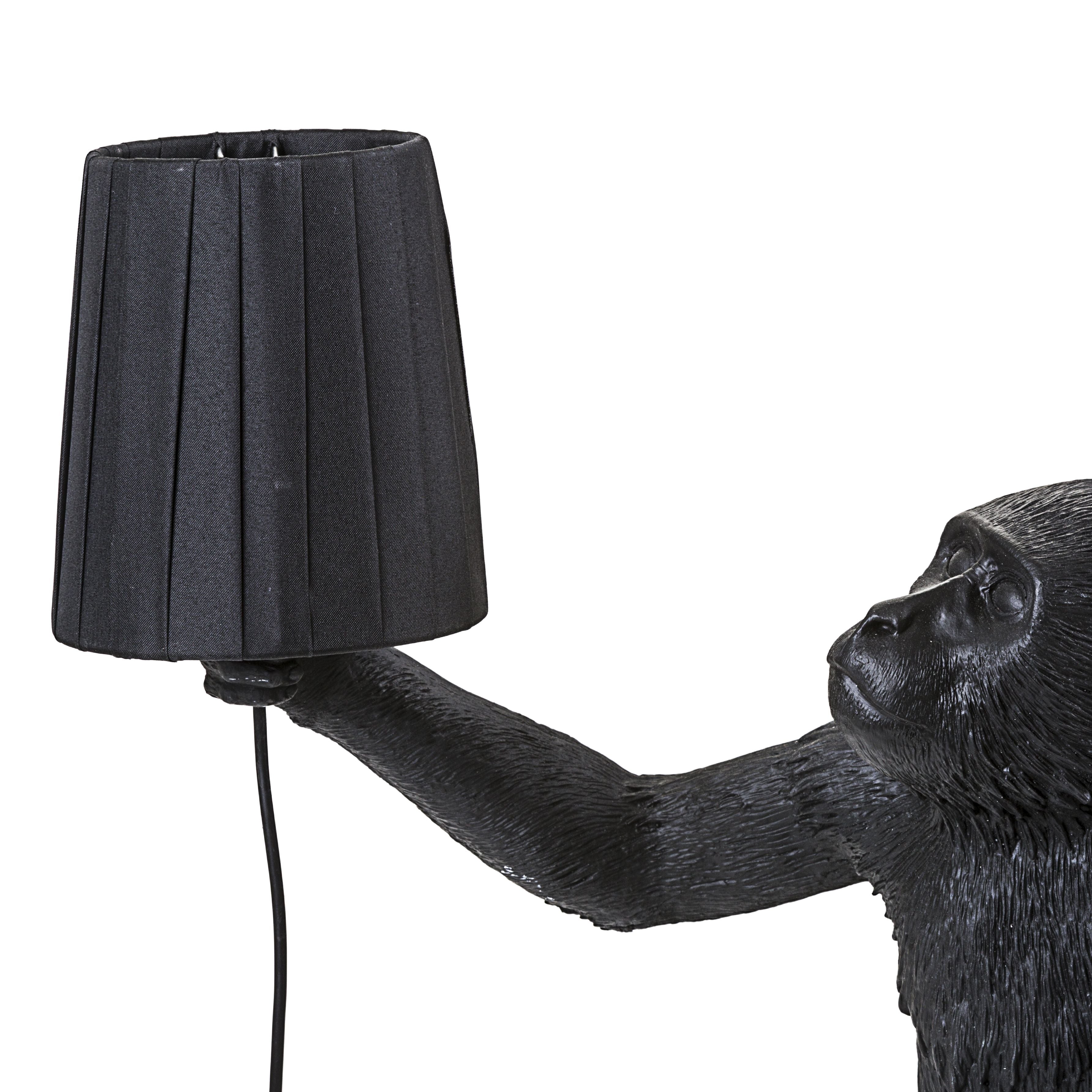 Seletti Monkey Lampshade, Black