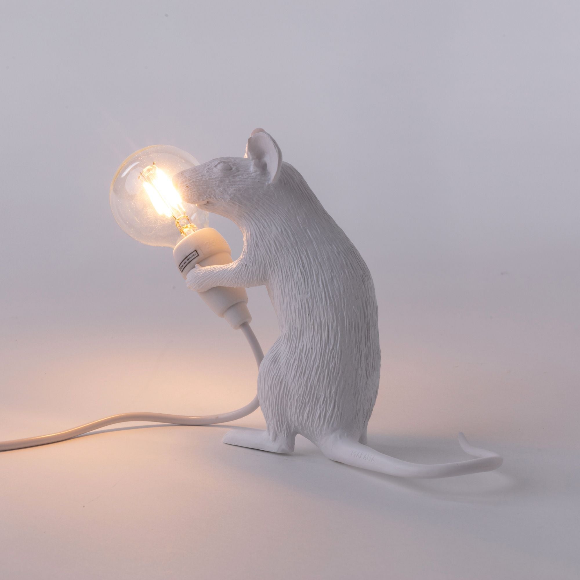 Seletti Mouse Lamp Mac, White