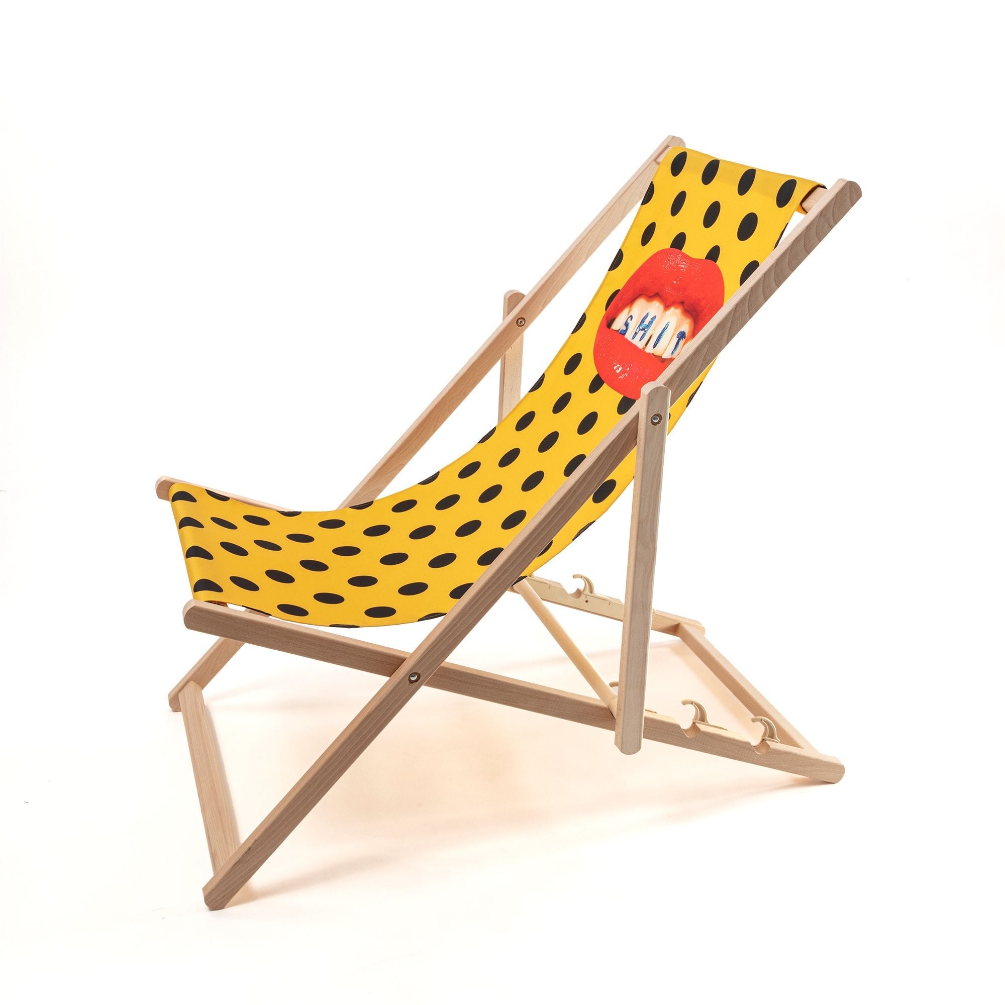 Seletti Toiletpaper Deck Chair, Shit