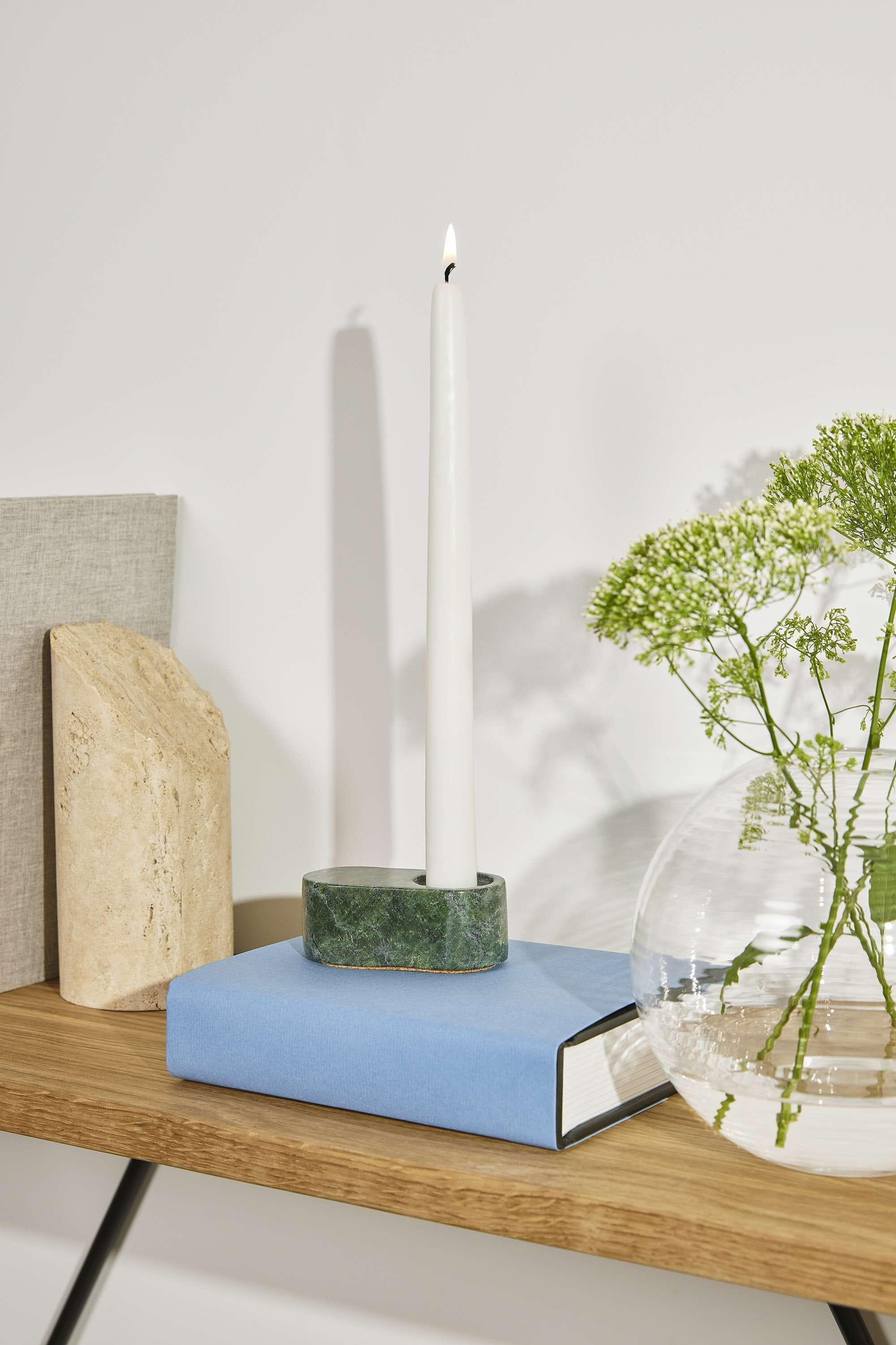 Spring Copenhagen Ovaali Candle Holder, Sand