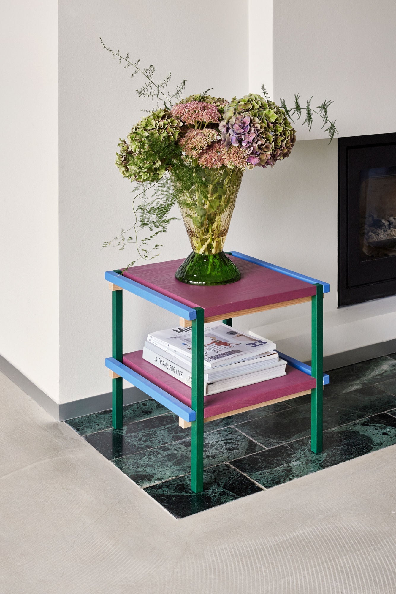 Hübsch Crayon Side Table Multicolour