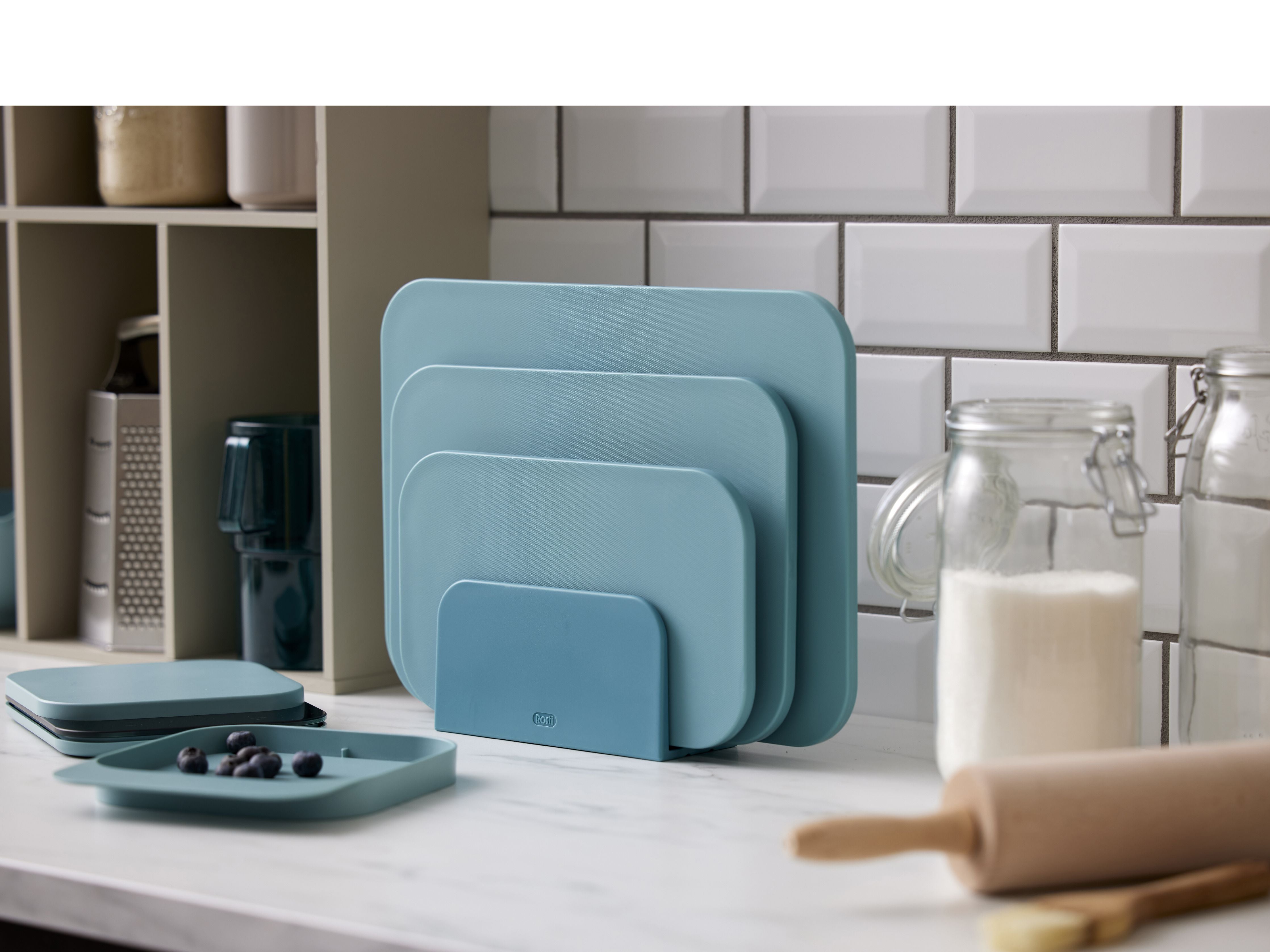 Rosti Choptima Cutting Board Set, Nordic Green