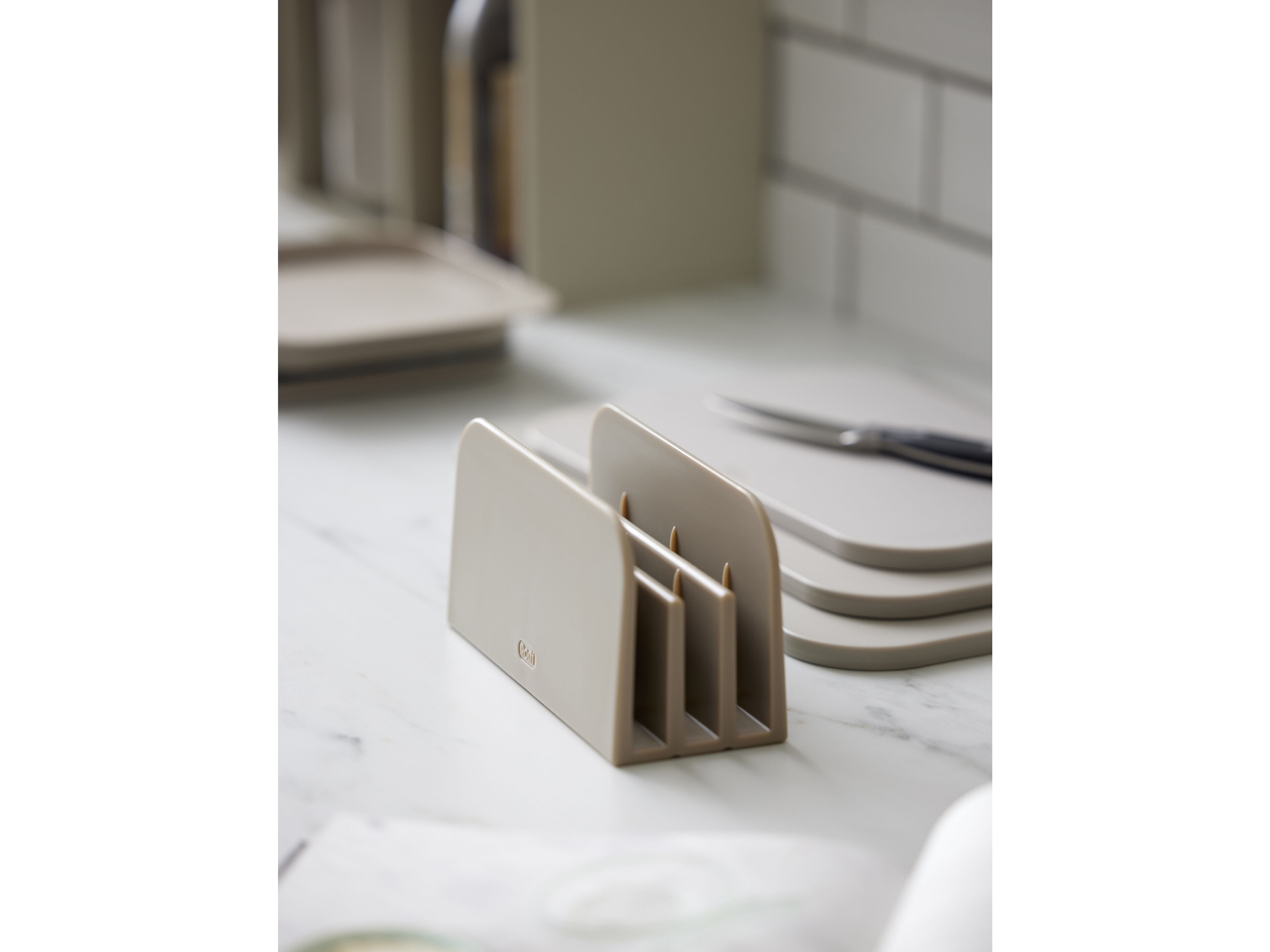 Rosti Choptima Cutting Board Holder, Humus