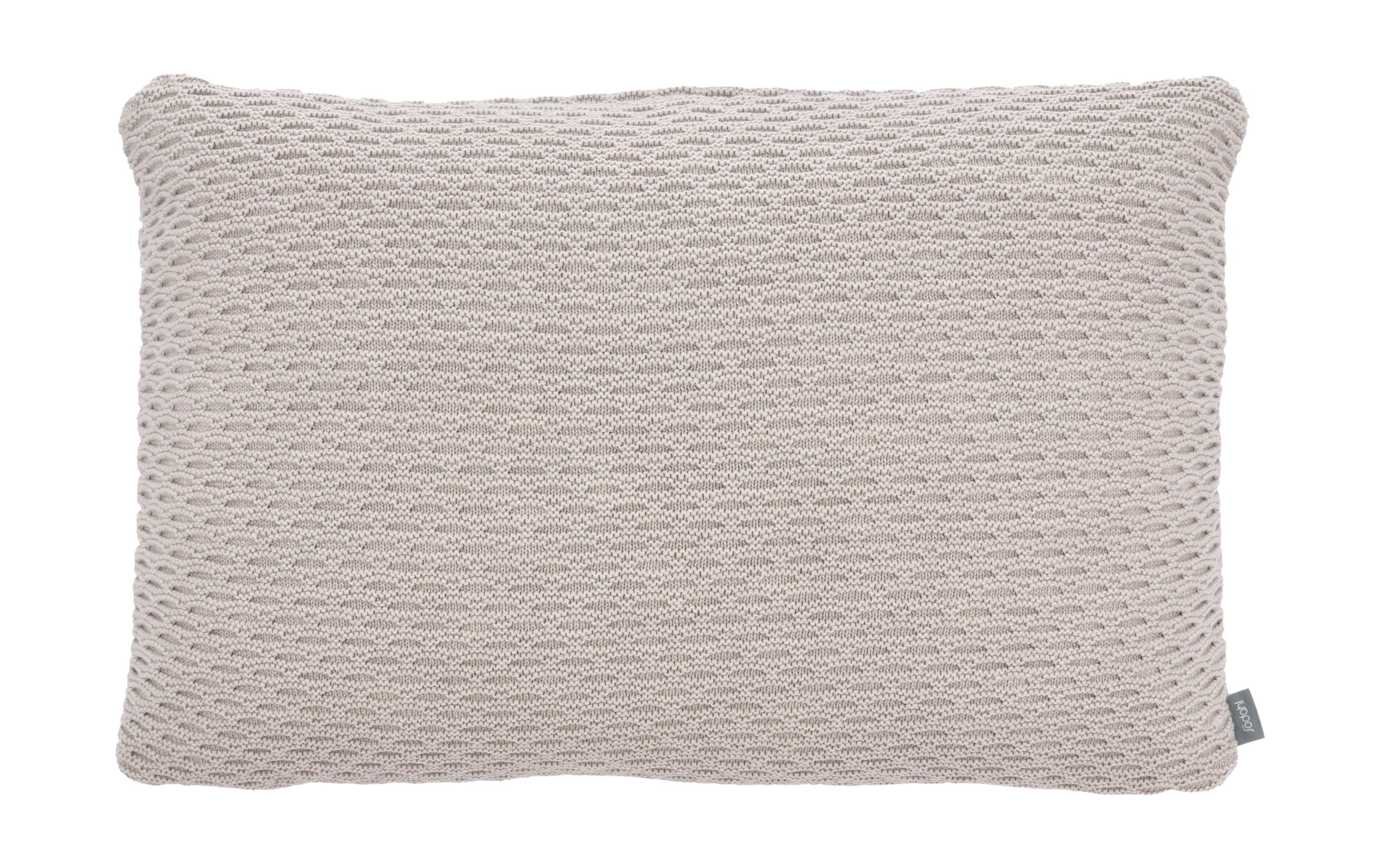 Södahl Wave Knit Cushion Cover 40x60 Cm, Beige