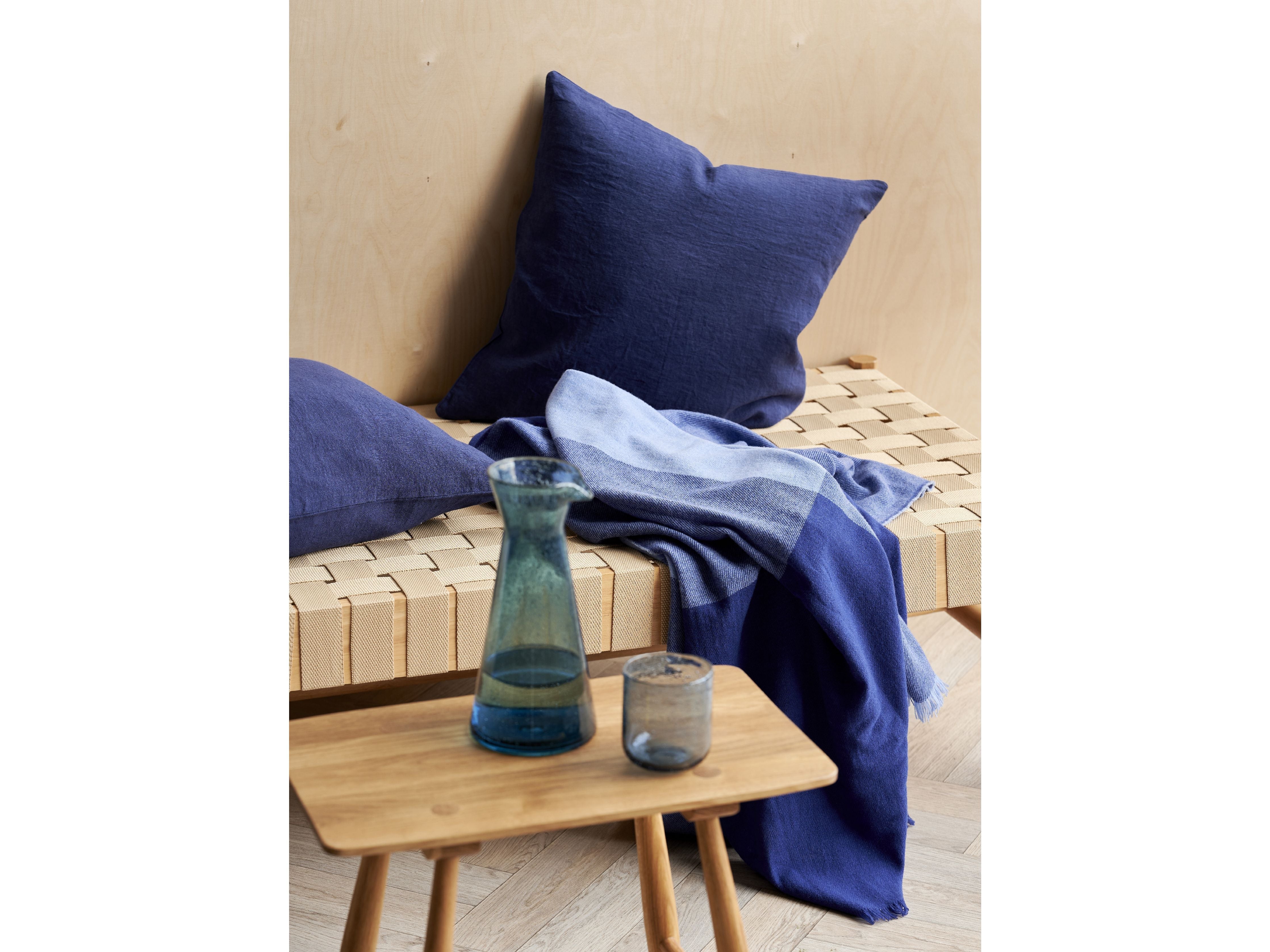 Södahl Linen Cushion Cover 50x50 Cm, Royal Blue