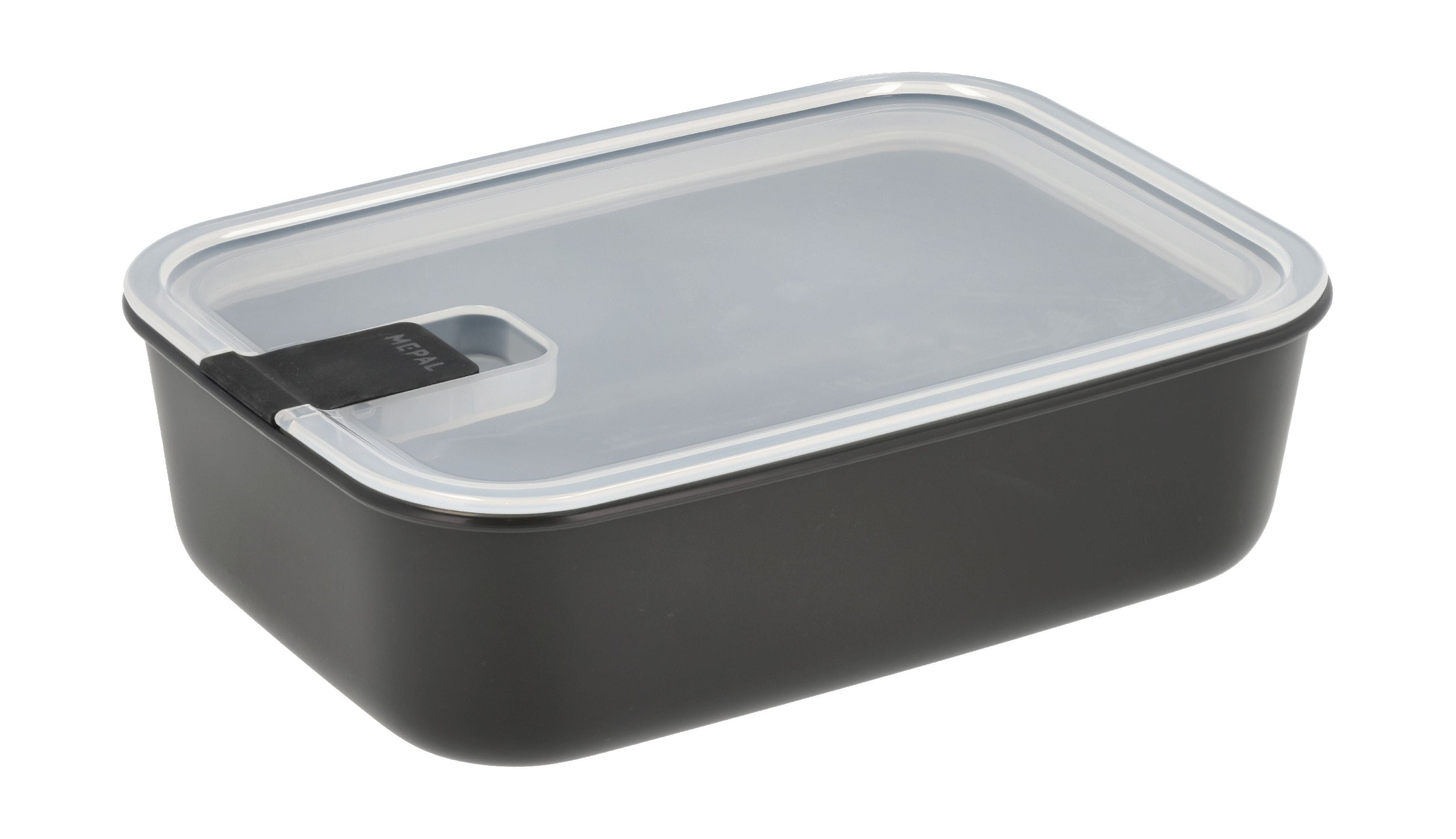 Mepal Easy Clip Storage Box 1,5 L, Nordic Black