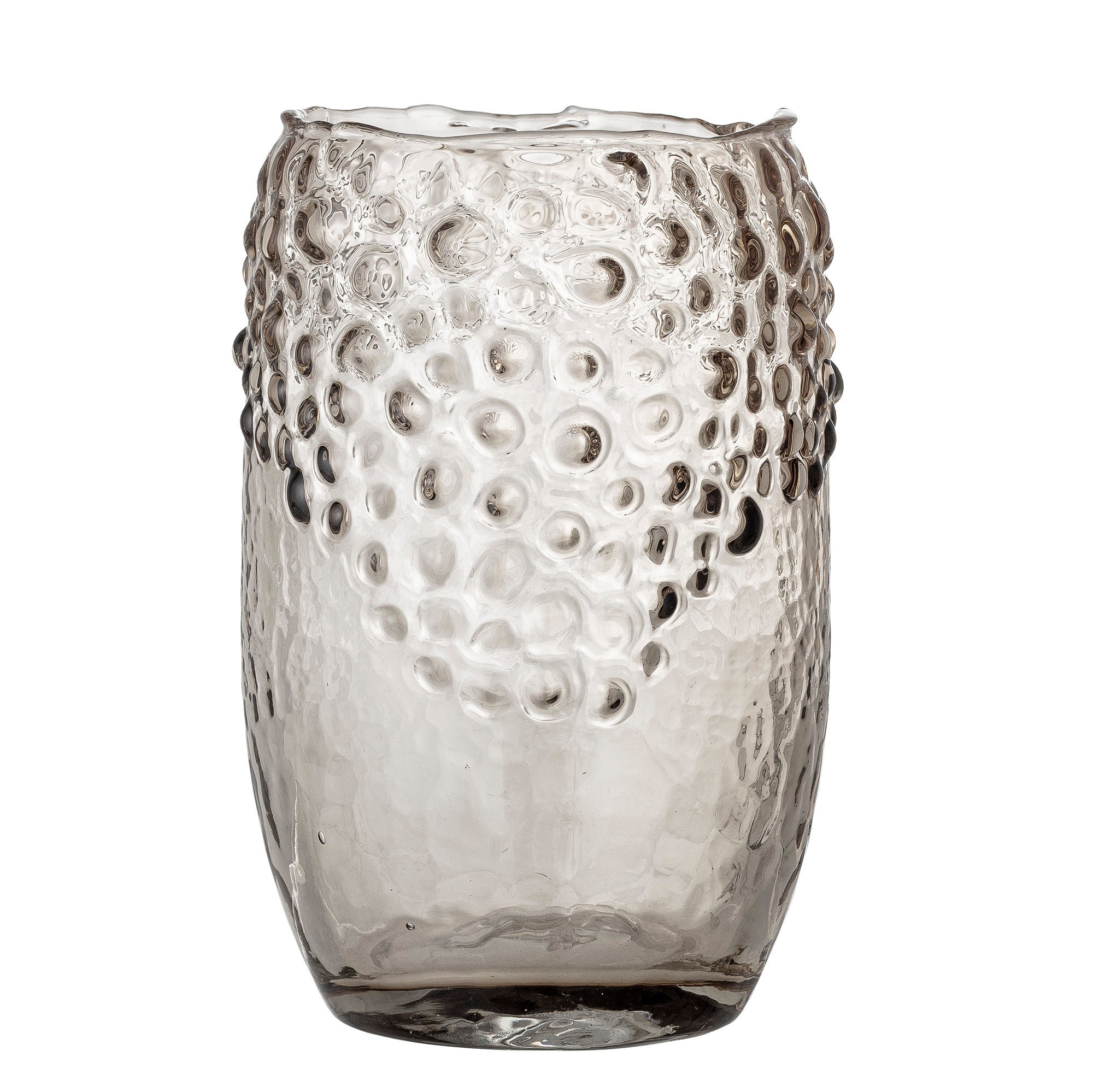 Bloomingville Emalia Vase, Brown, Glass