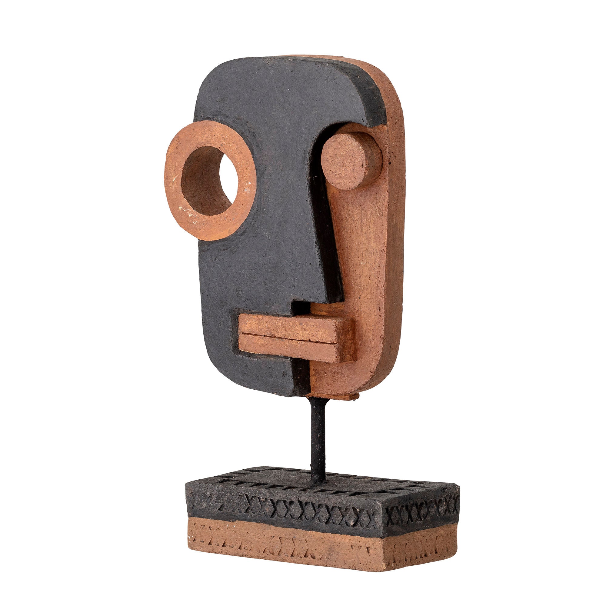 Creative Collection Kazo Deco, Black, Terracotta