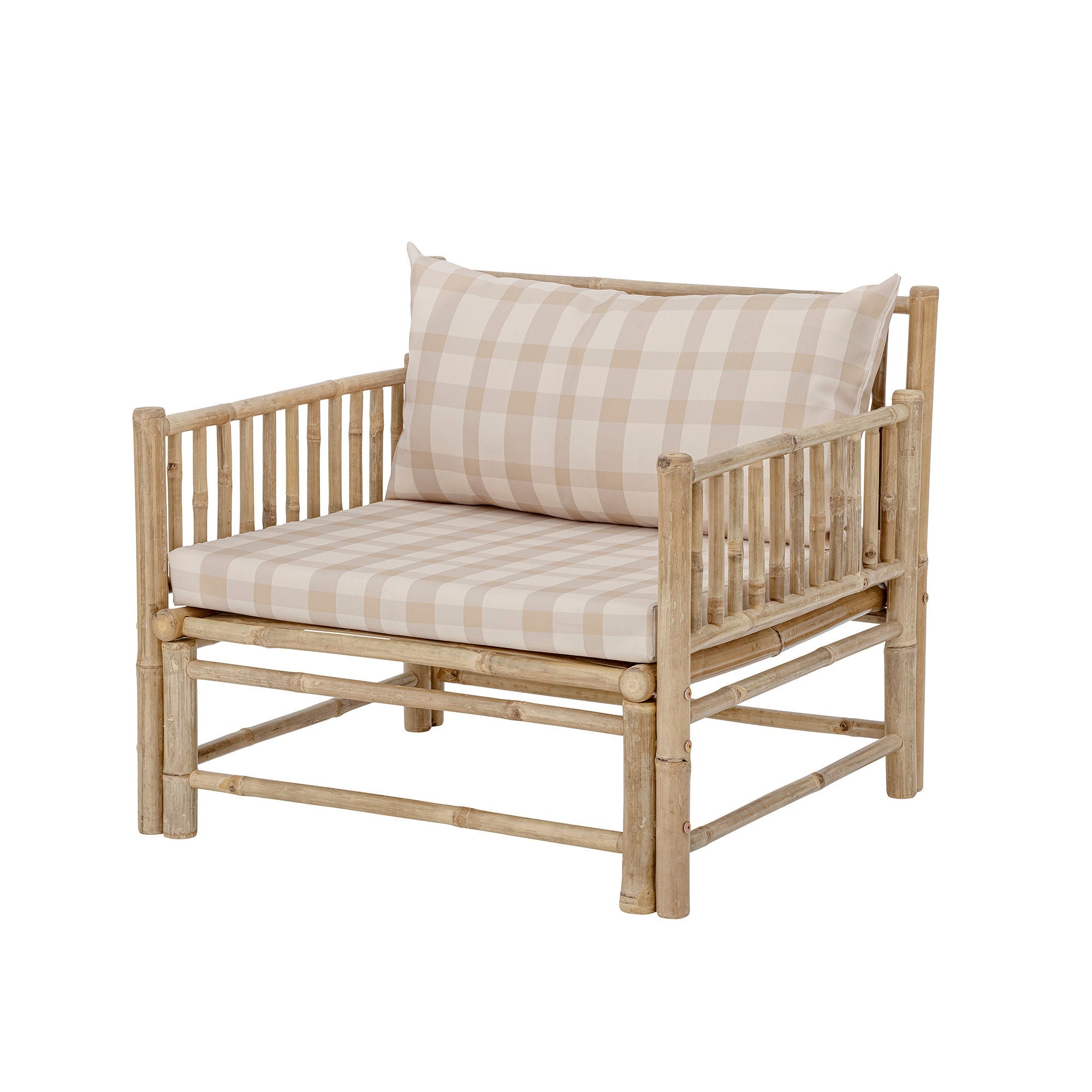 Bloomingville Korfu Lounge Chair, Nature, Bamboo