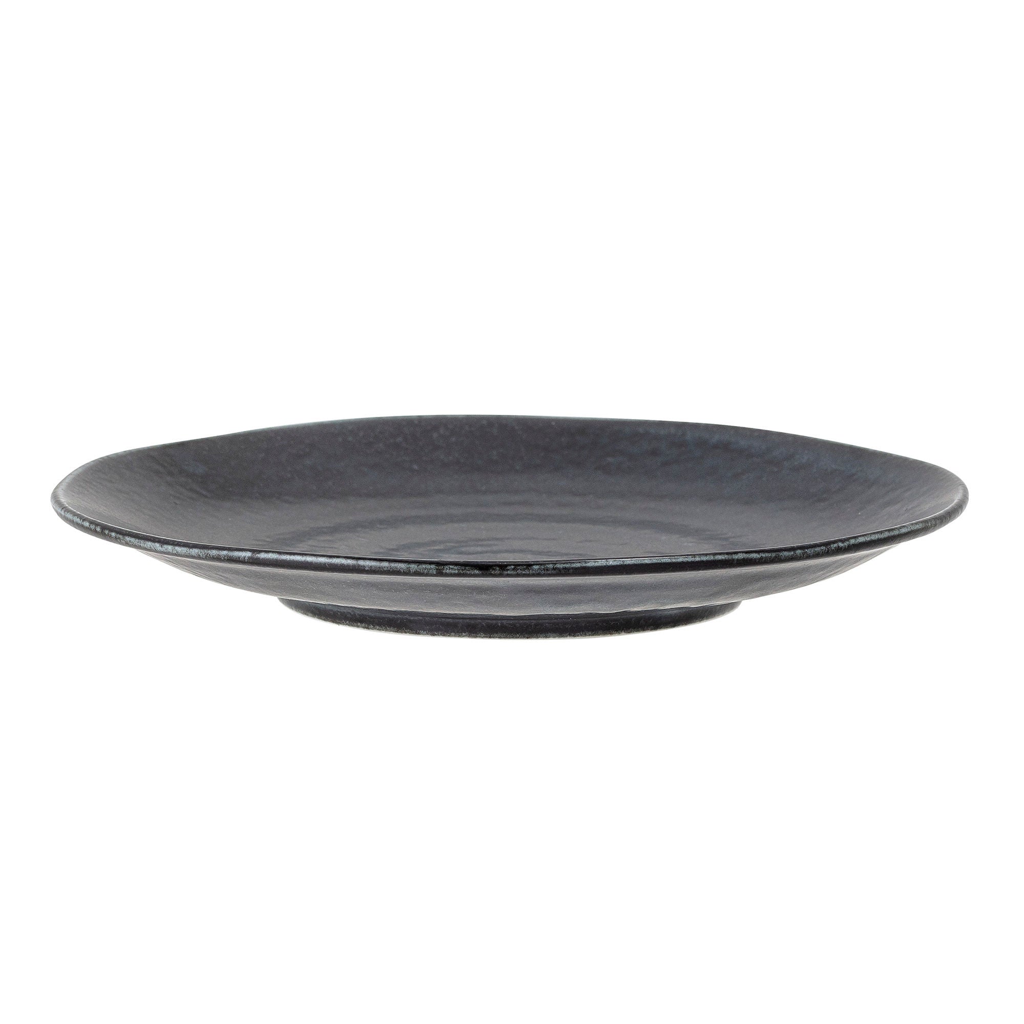 Bloomingville Yoko Plate, Black, Porcelain