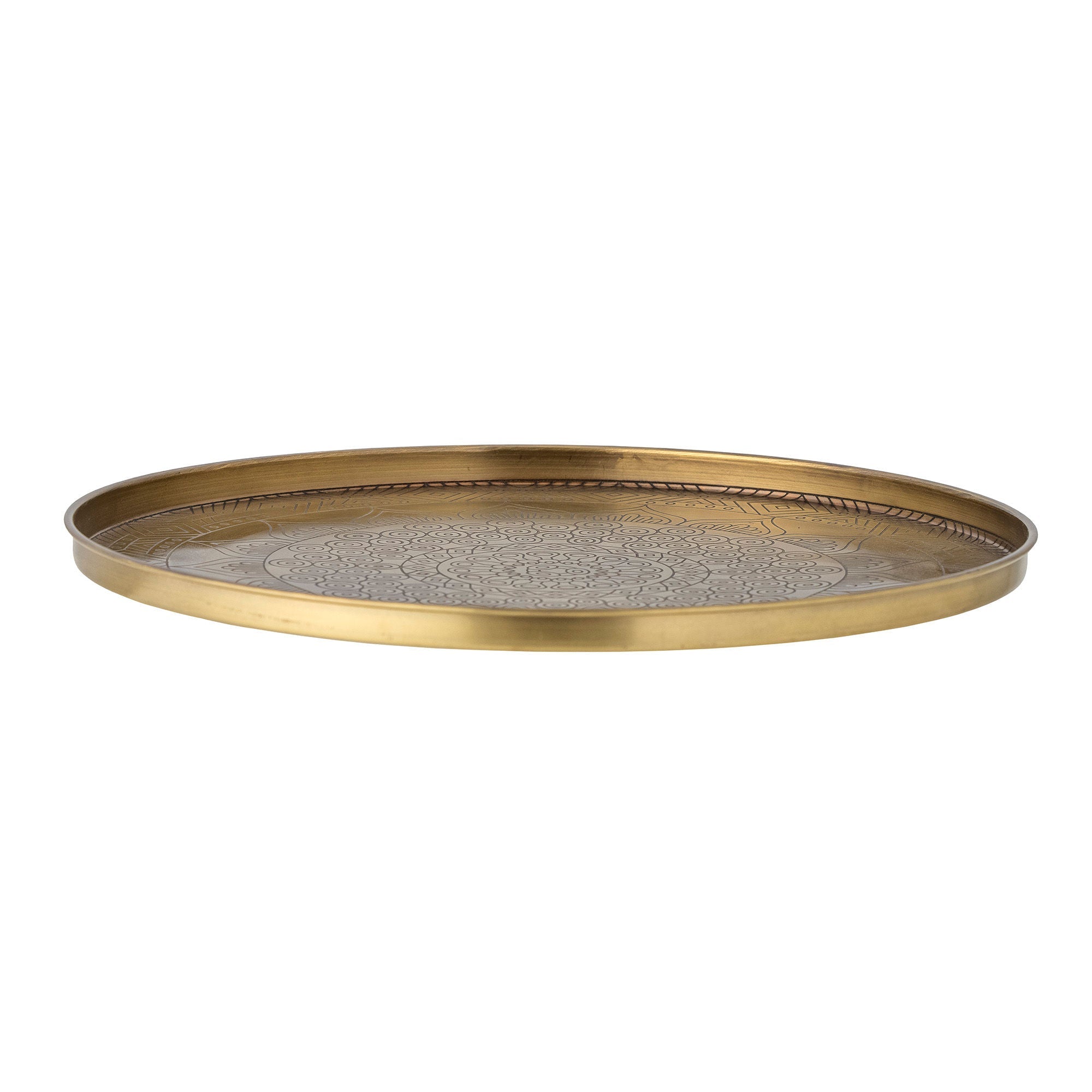 Bloomingville Conan Tray, Brass, Metal