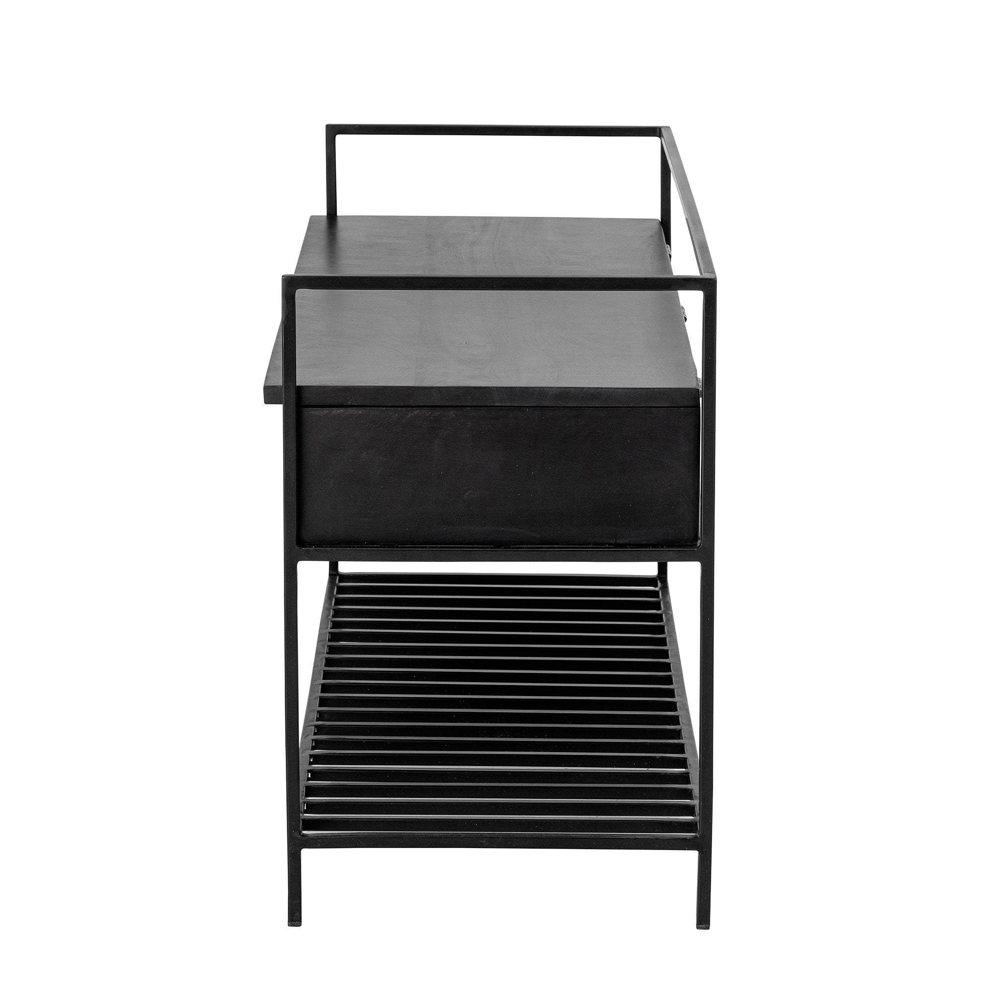 Bloomingville Abelone Bench, Black, Mango