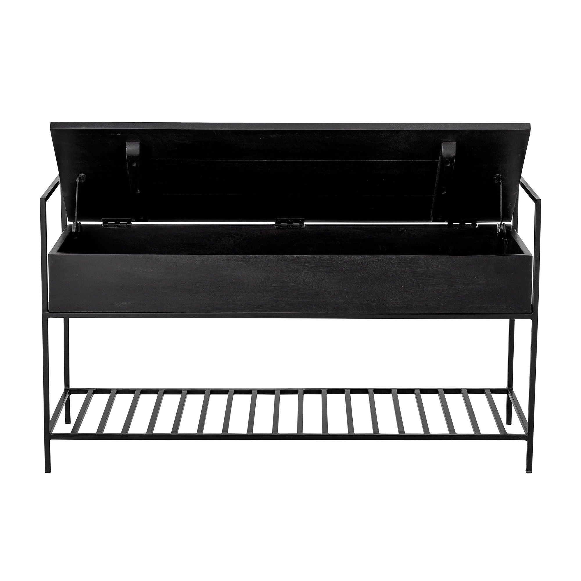 Bloomingville Abelone Bench, Black, Mango