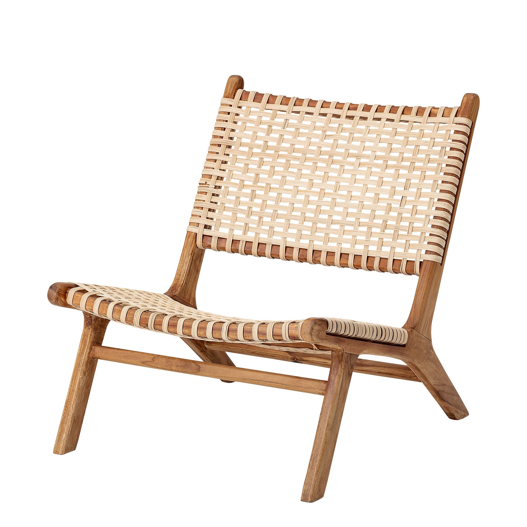 Bloomingville Keila Lounge Chair, Nature, Teak