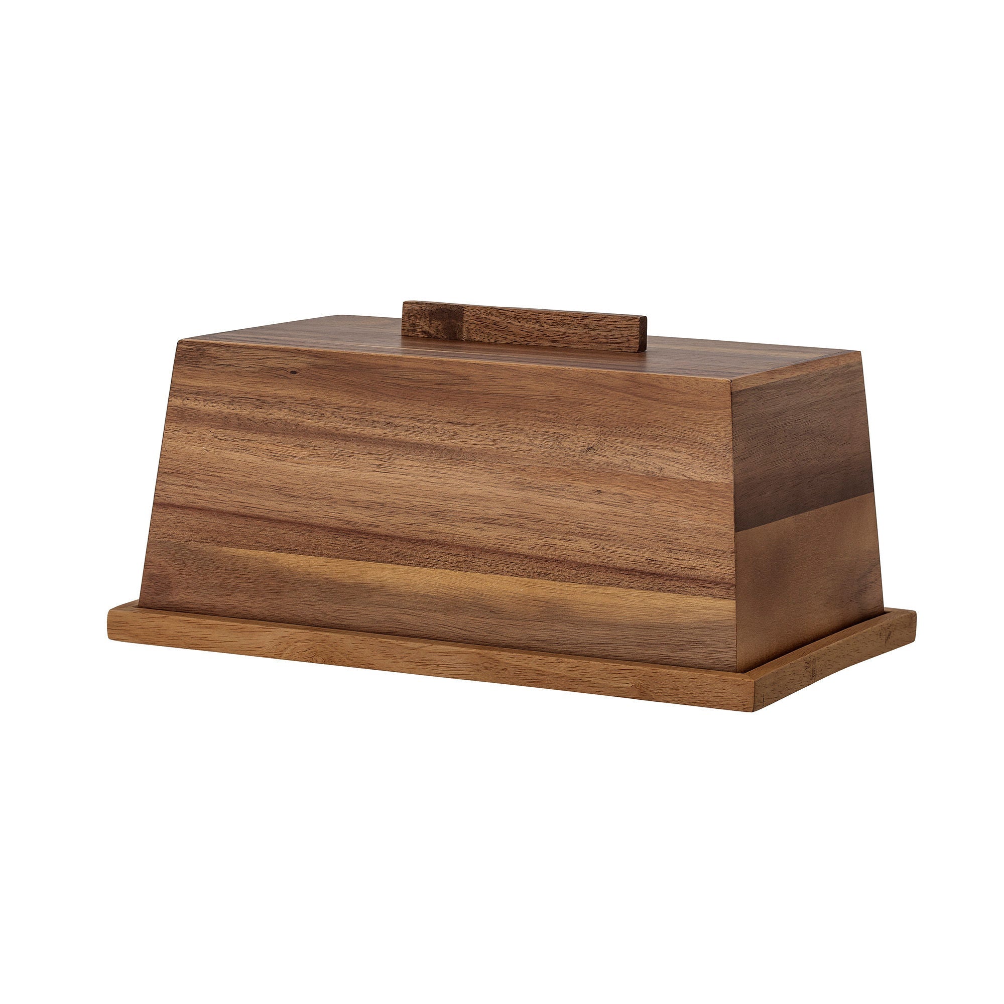 Bloomingville Basil Bread Box, Brown, Acacia