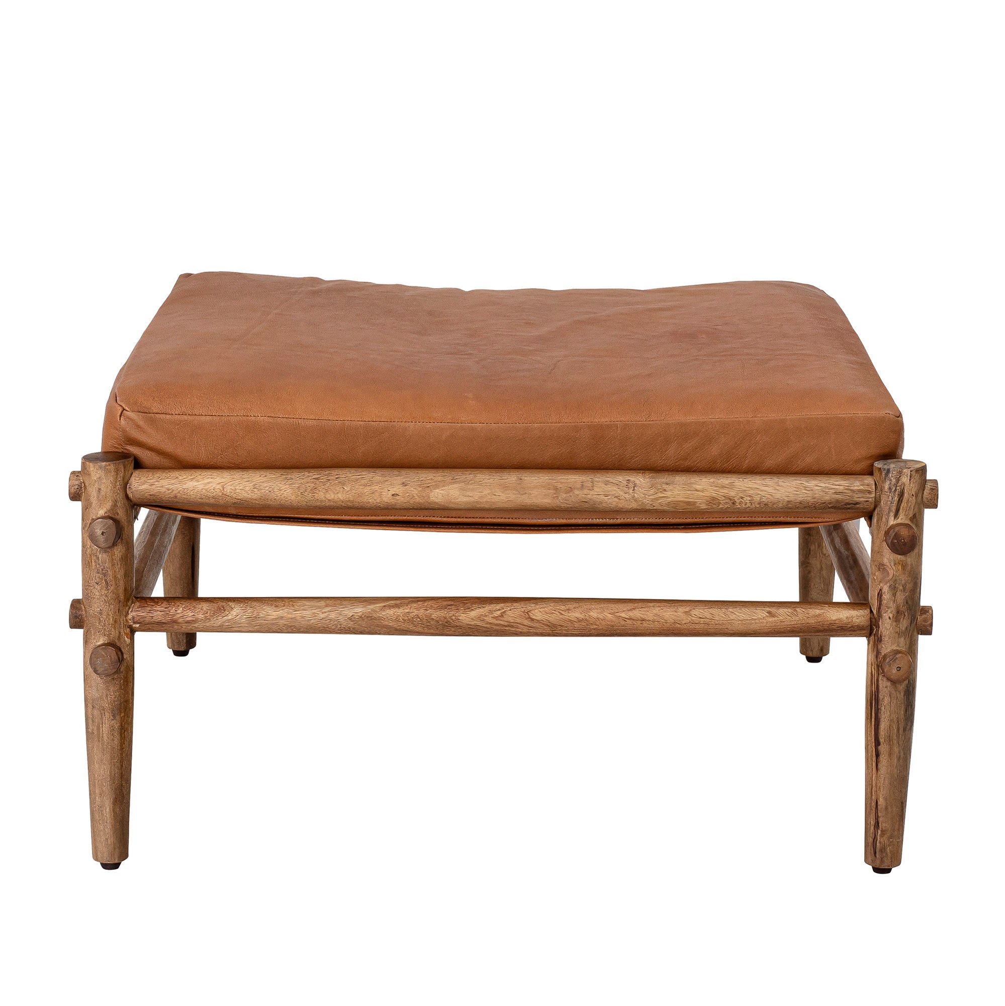 Bloomingville Aysia Stool, Nature, Leather