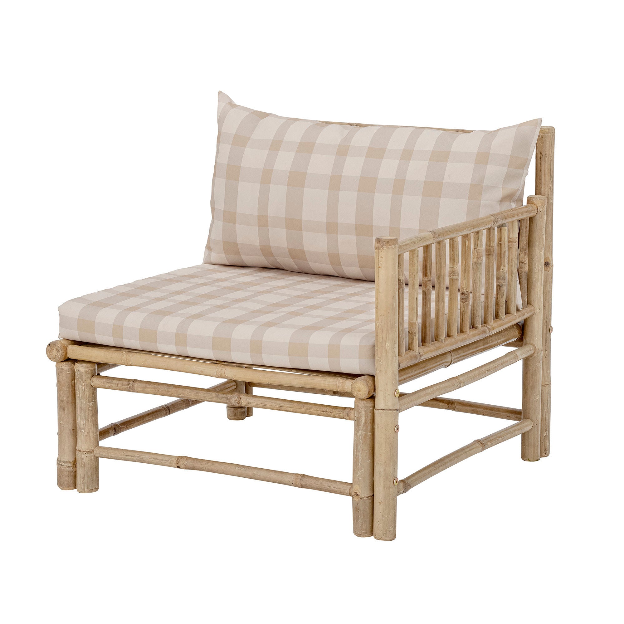 Bloomingville Korfu Module Sofa Right Corner, Nature, Bamboo