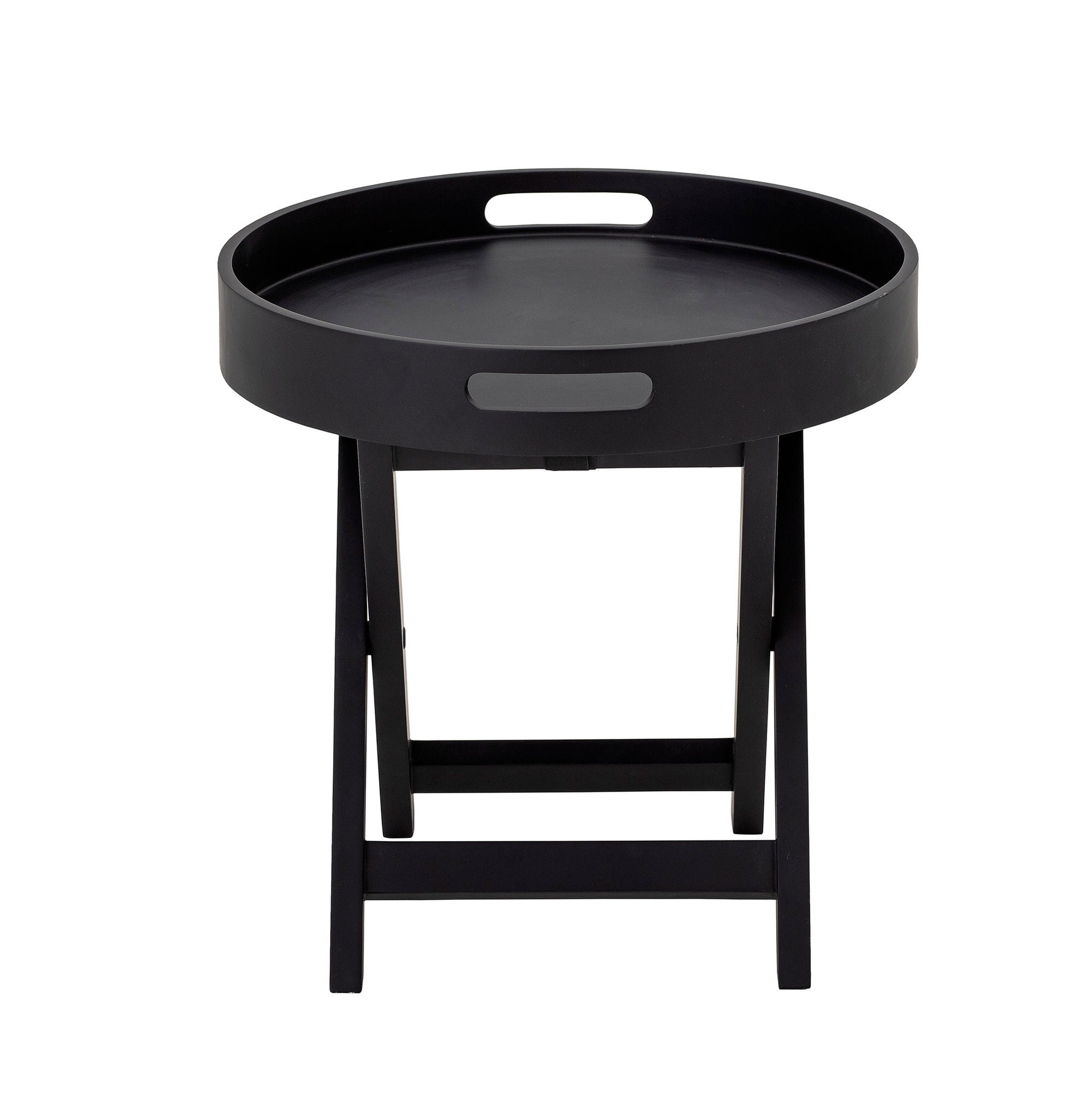 Bloomingville Freya Tray Table, Black, Rubberwood