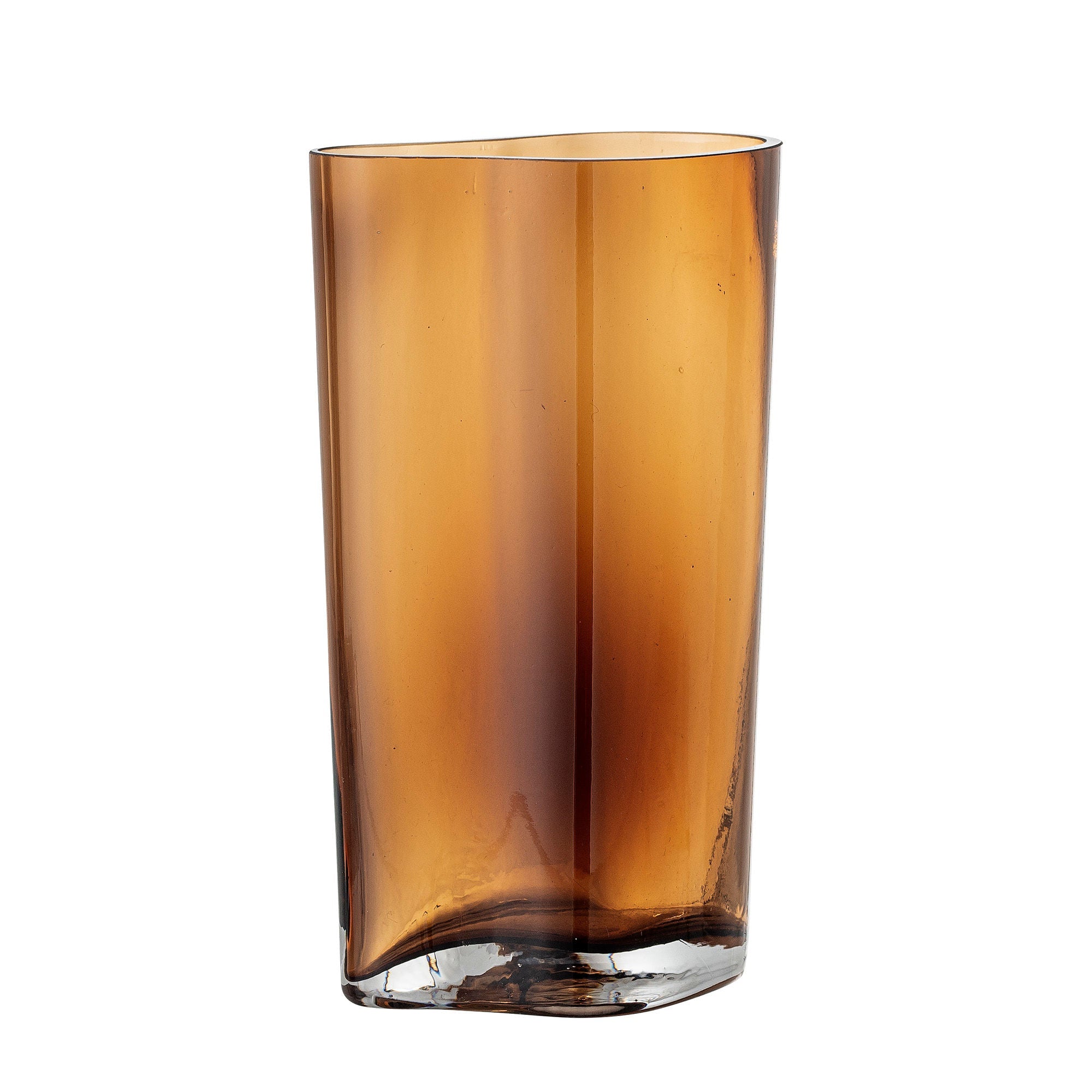 Bloomingville Benia Vase, Brown, Glass