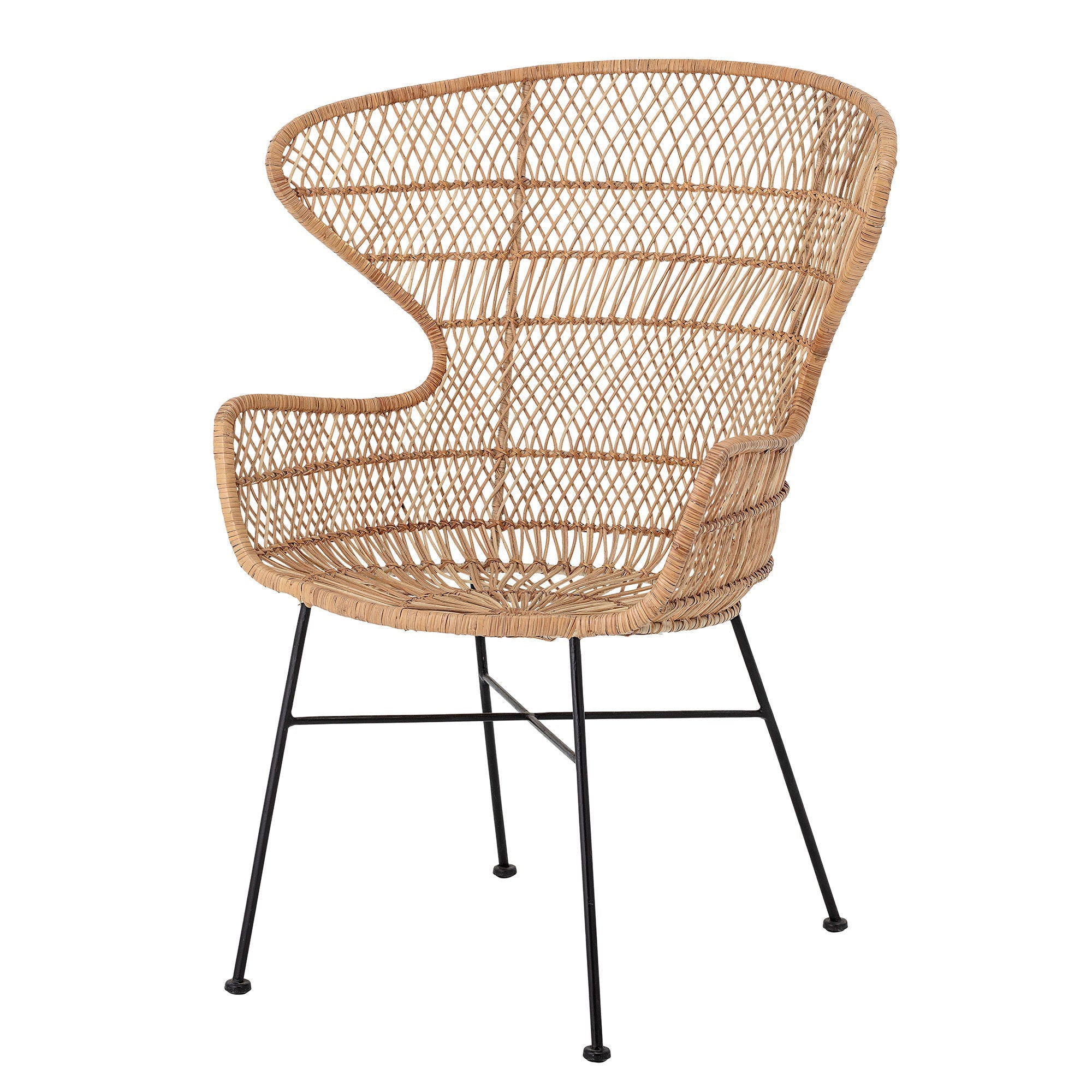 Bloomingville Oudon Lounge Chair, Nature, Rattan