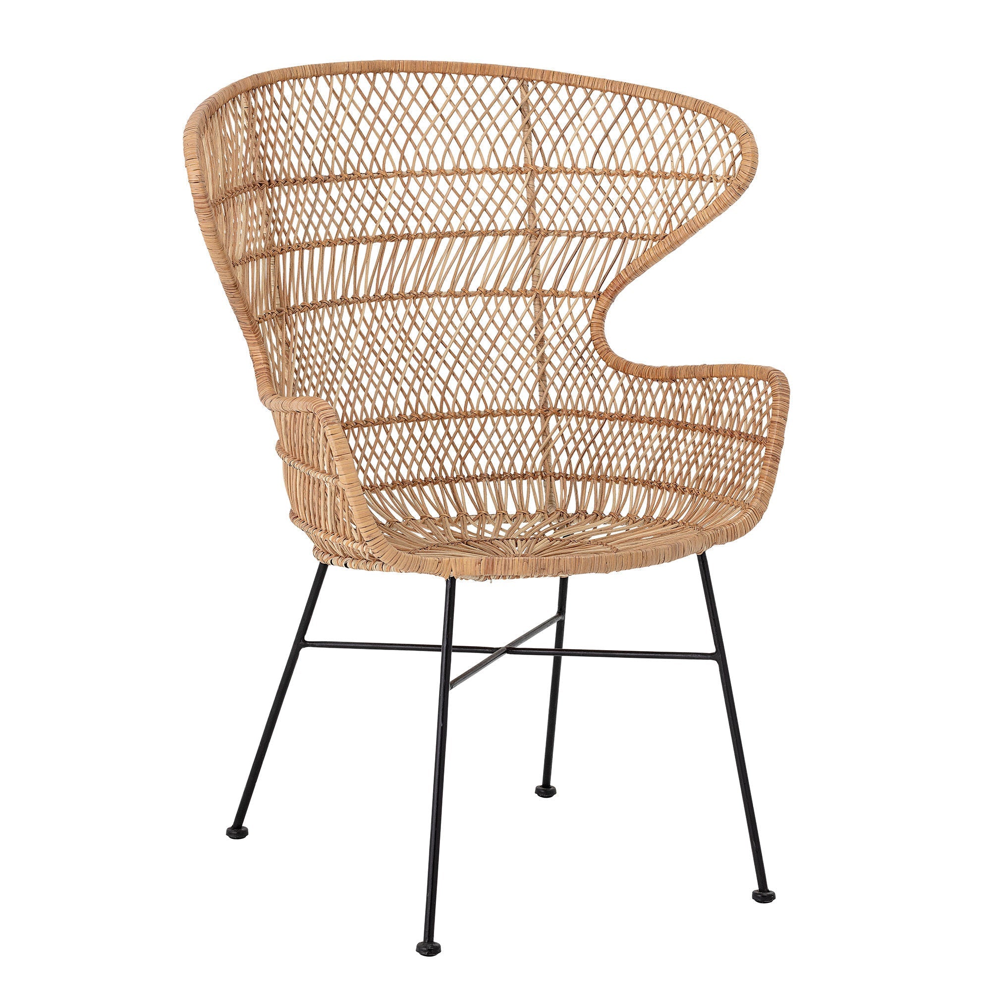 Bloomingville Oudon Lounge Chair, Nature, Rattan