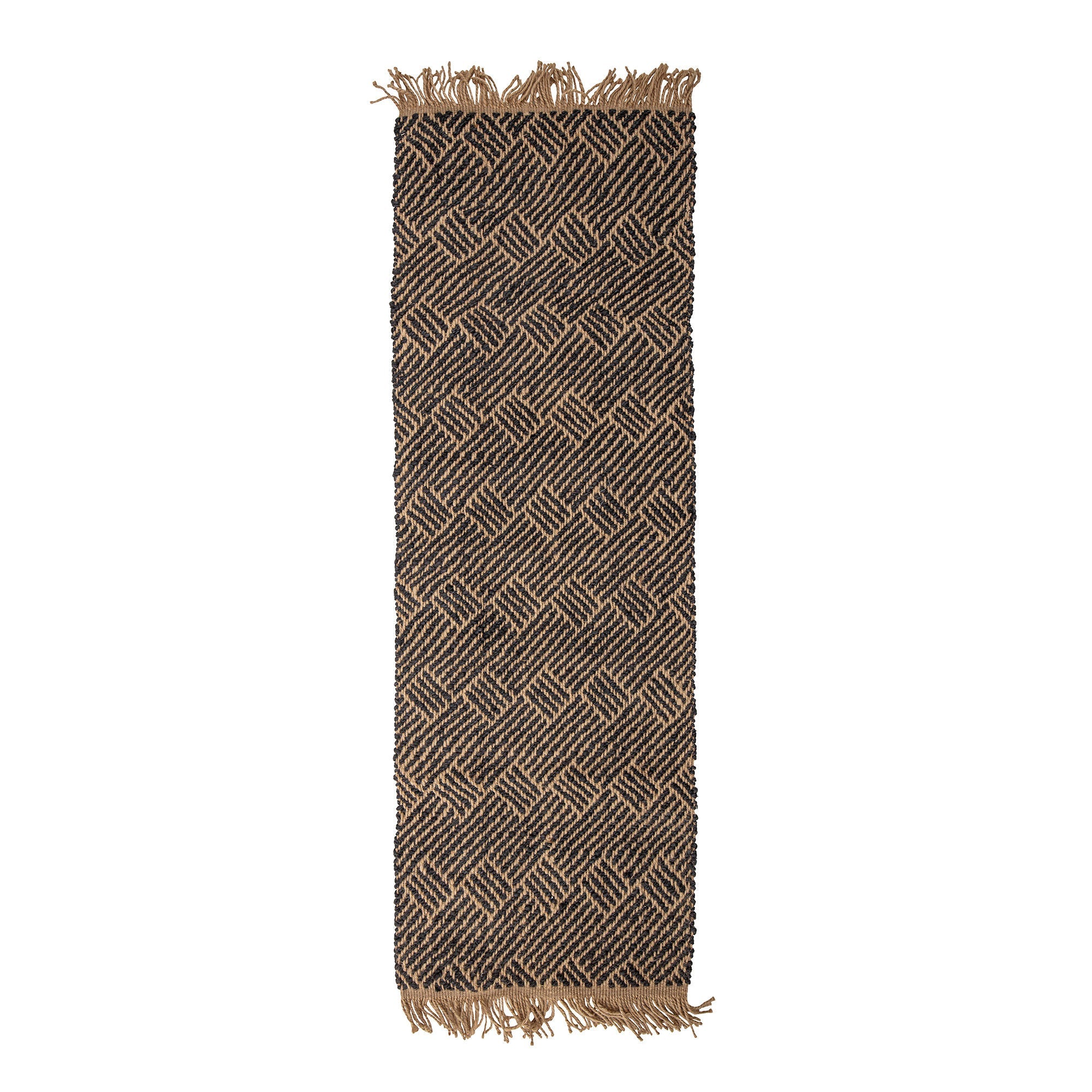 Bloomingville Aby Rug, Black, Jute