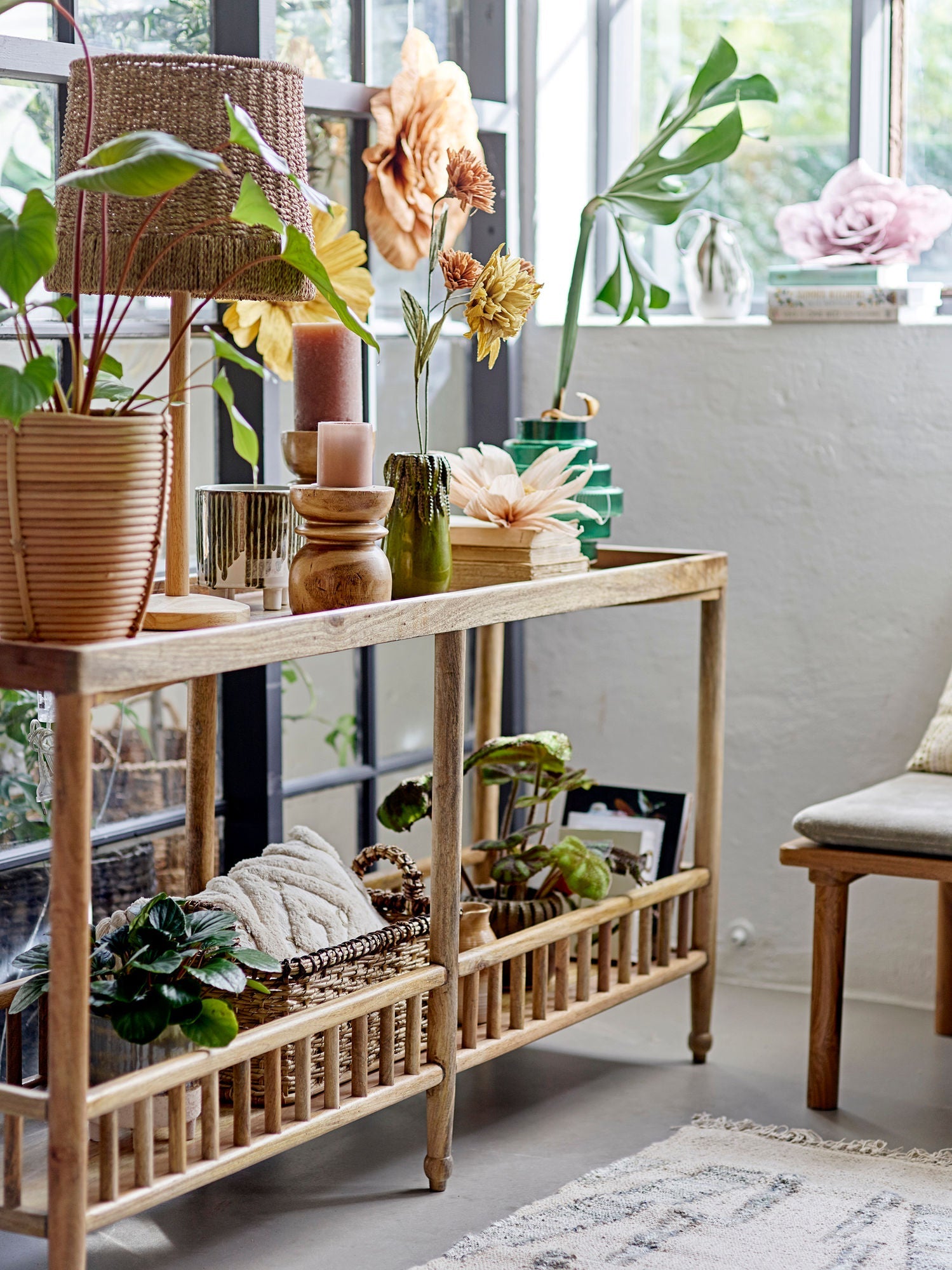 Creative Collection Todi Basket, Nature, Palm Leaf