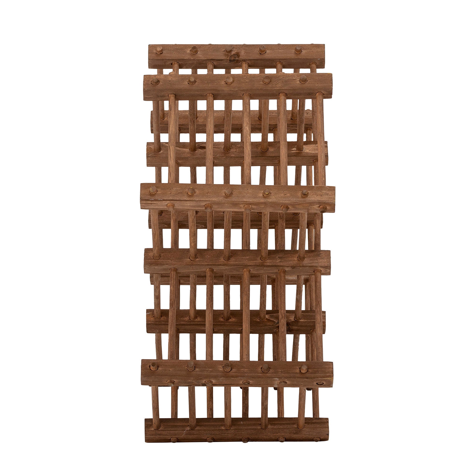 Bloomingville Lucas Wine Rack, Brown, Bamboo