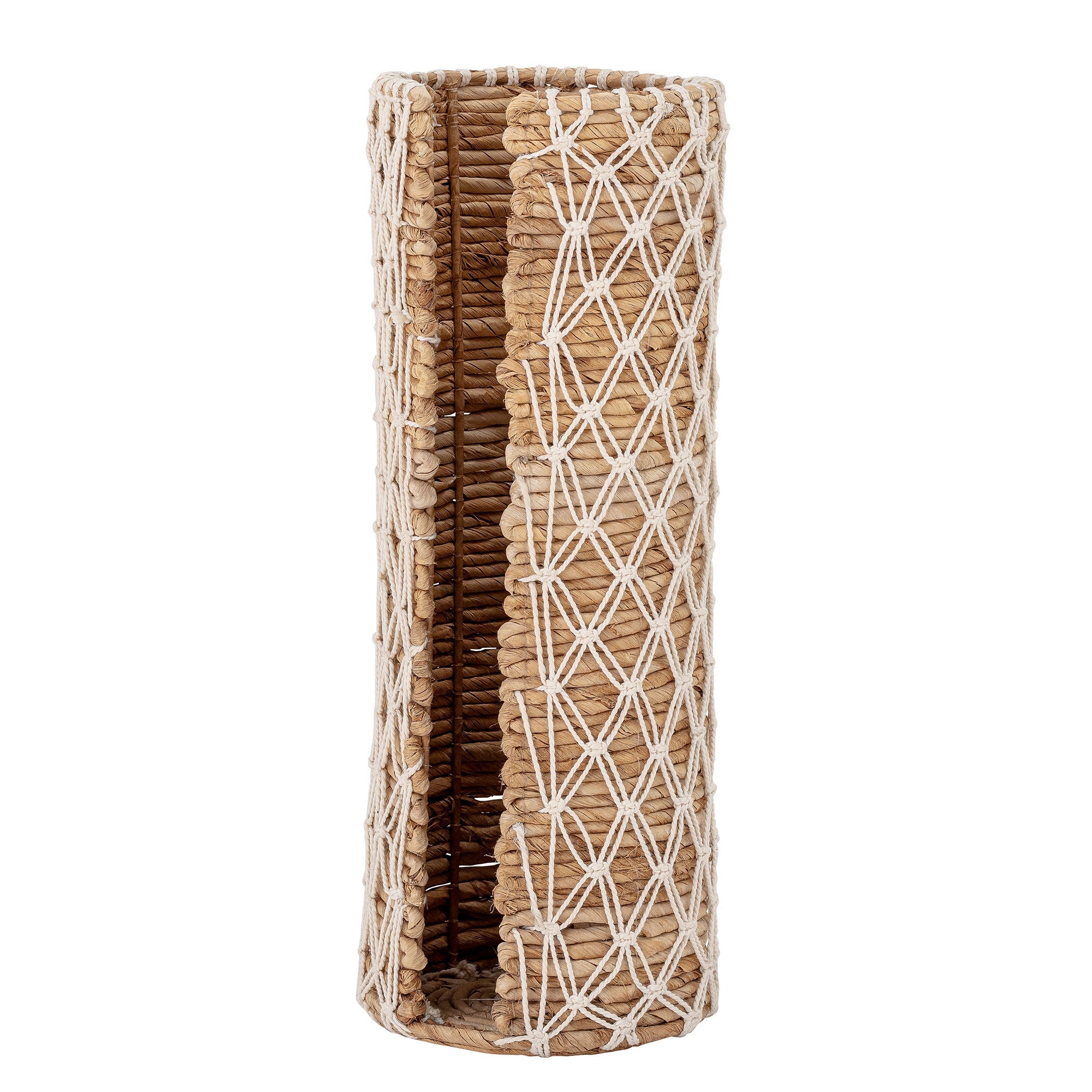 Bloomingville Jussi Toilet Roll Holder, Nature, Banana Leaf