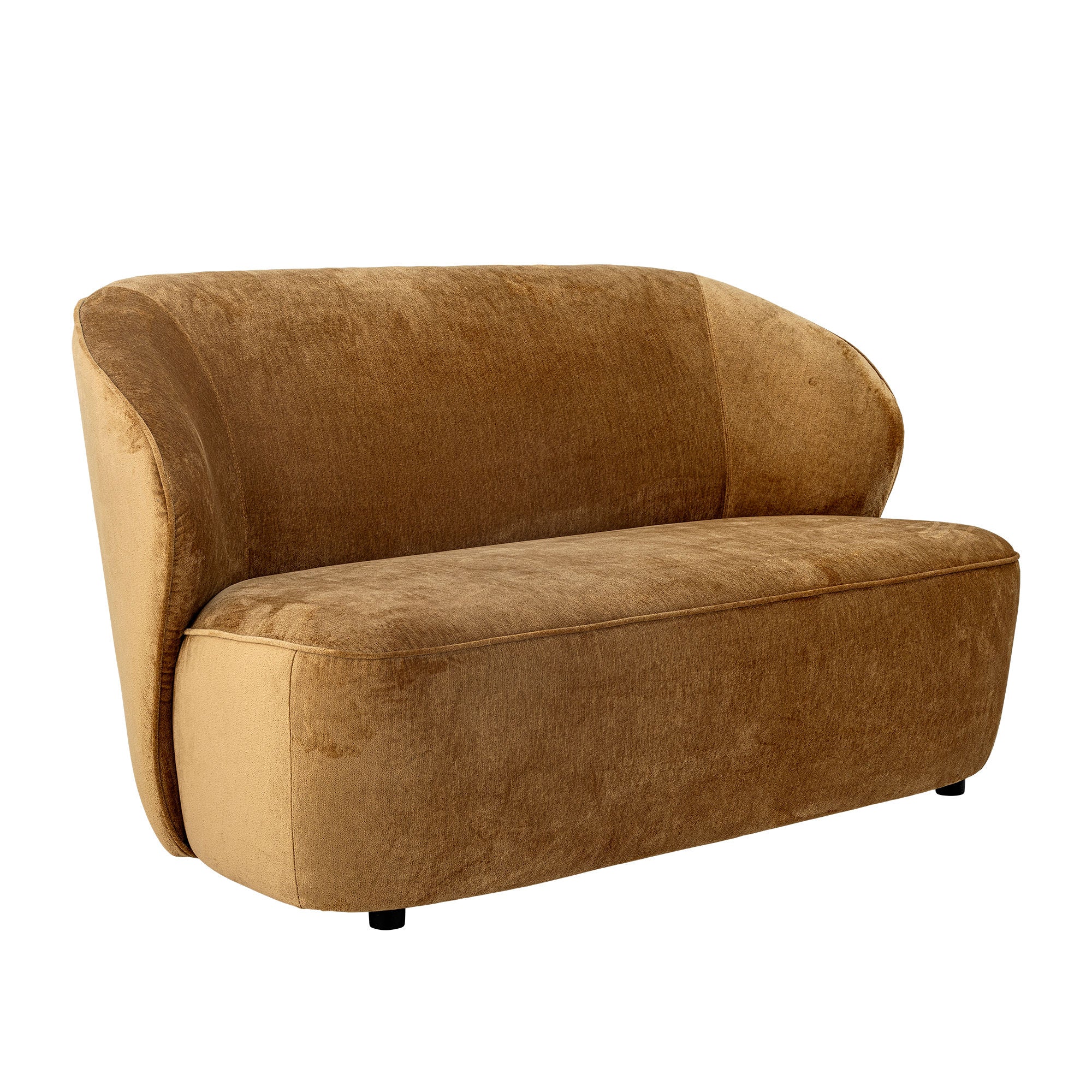 Creative Collection Almonde Sofa, Brown, Polyester