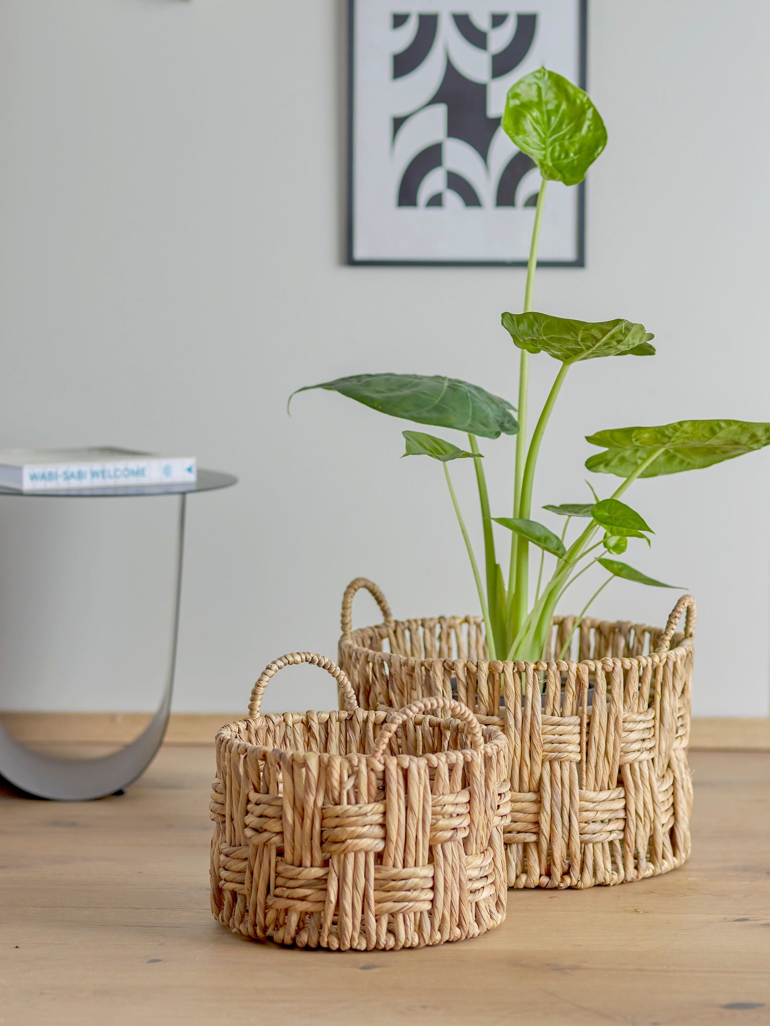 Bloomingville Pepita Basket, Nature, Water Hyacinth