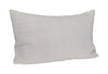 Hübsch Coussin Haikei, Gris Clair 