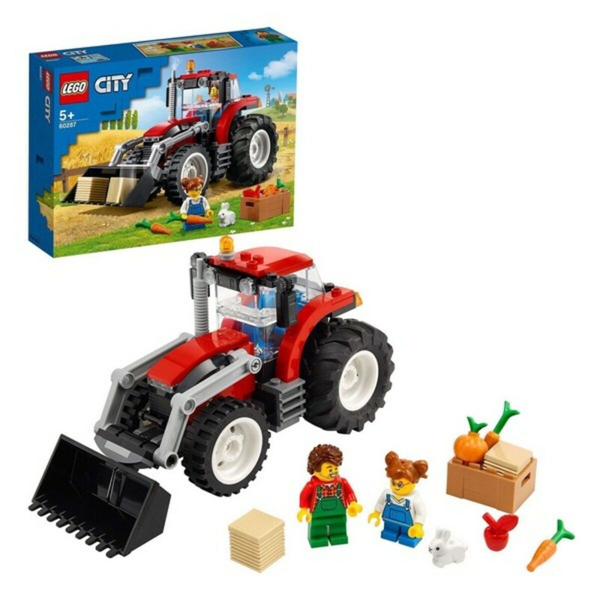 Playset City Great Vehicles Tractor Lego 60287 (148 pcs)