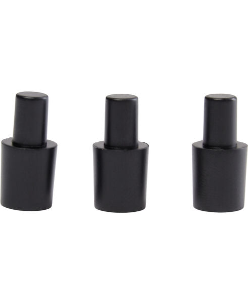 Uyuni Lighting Matrix Candle Holder Mini Taper Connector 3 Pcs., Matt Black