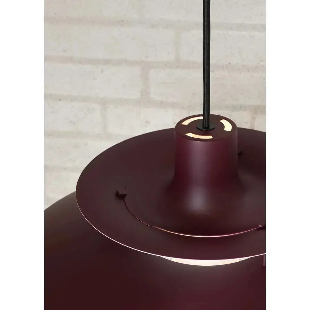 Louis Poulsen PH 5 Mini Pendant Monochrome, Burgundy