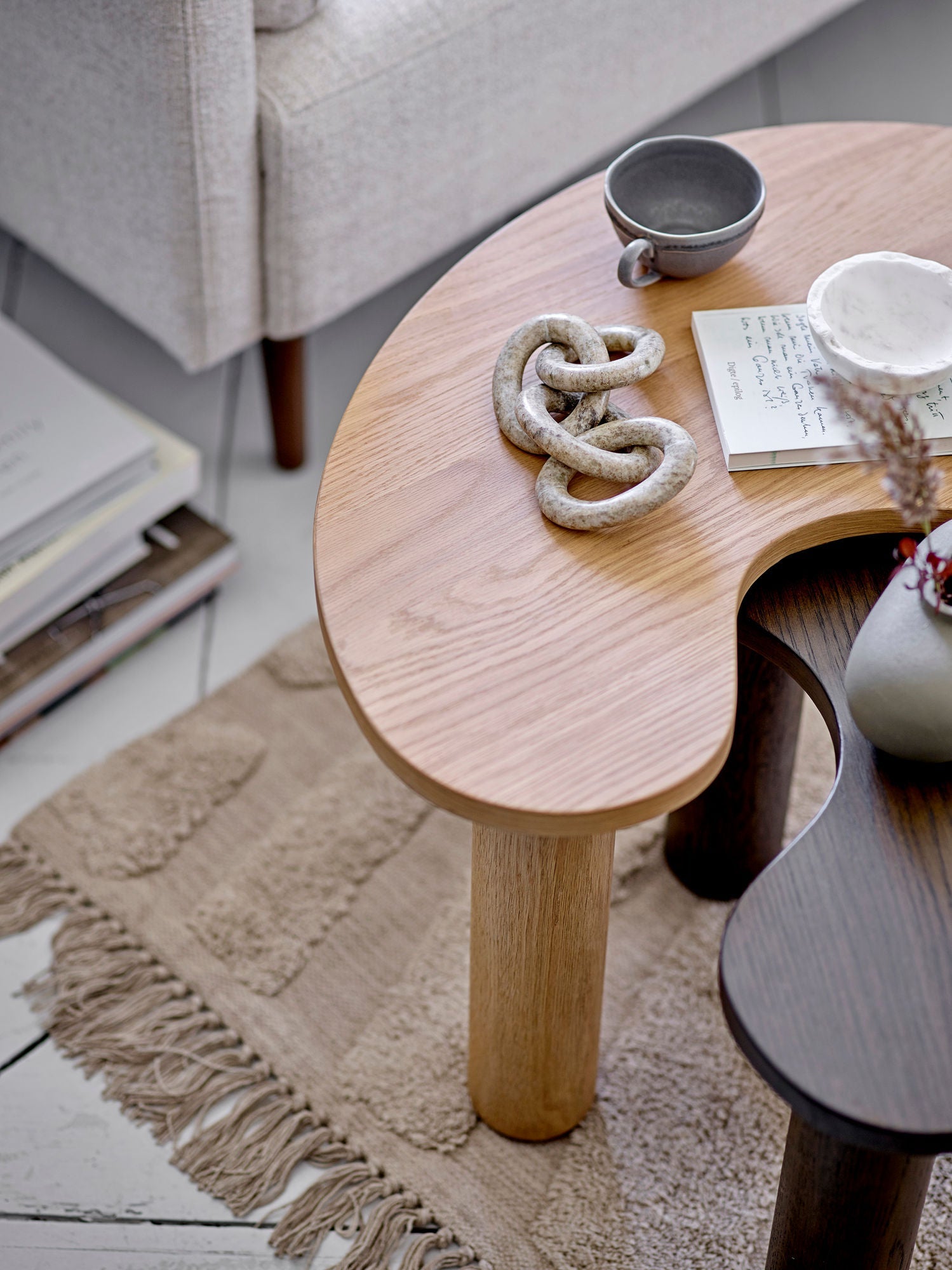 Bloomingville Luppa Coffee Table, Nature, Rubberwood