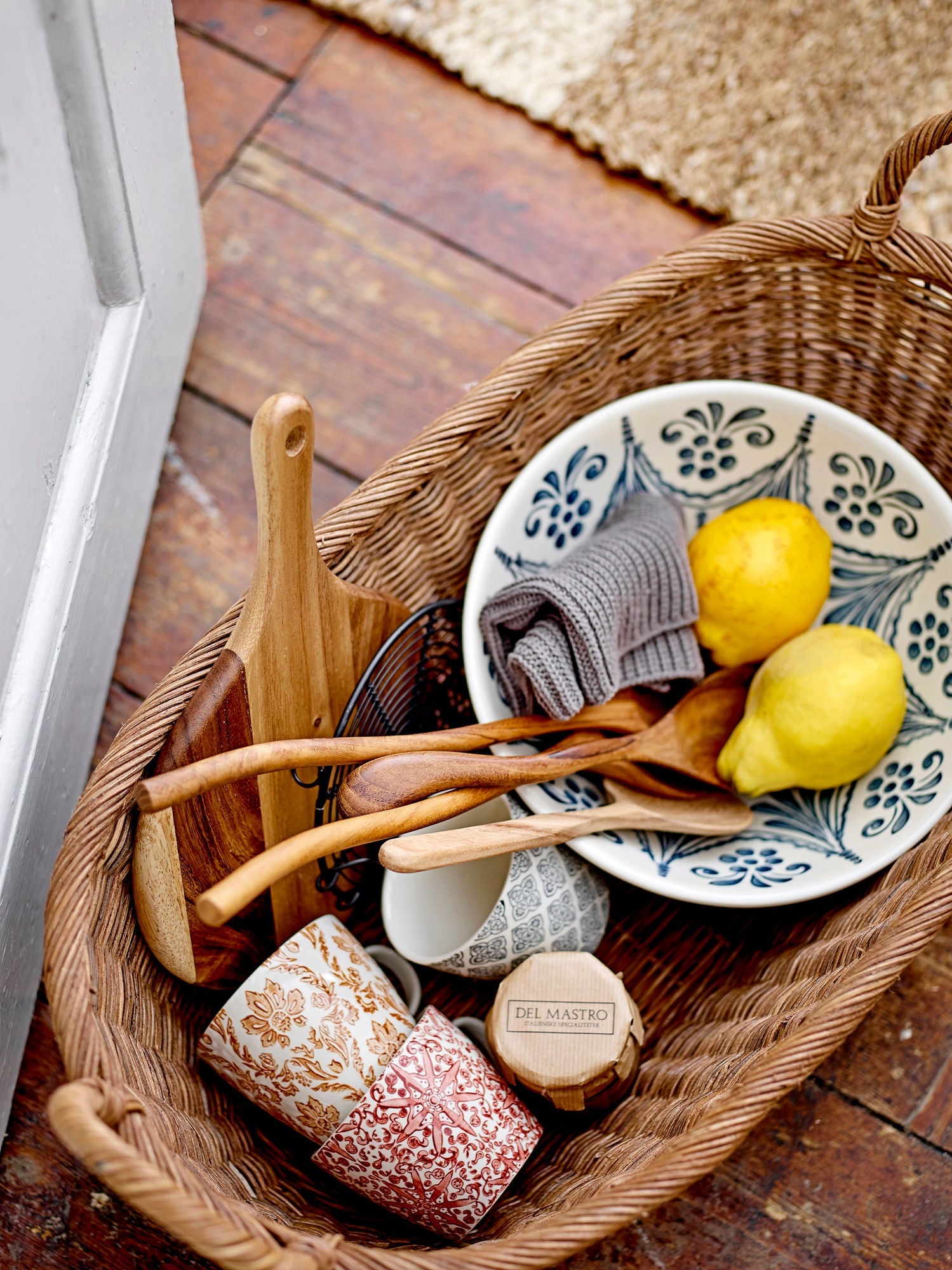 Bloomingville Selma Basket, Nature, Rattan