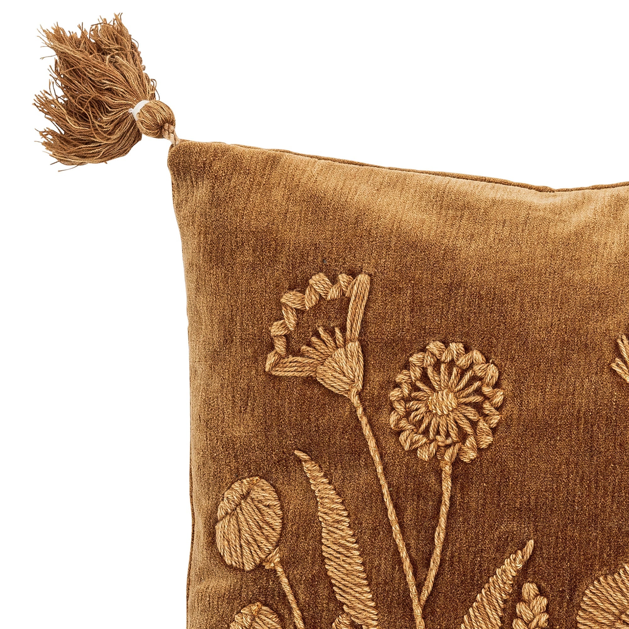 Creative Collection Osimo Cushion, Brown, Cotton